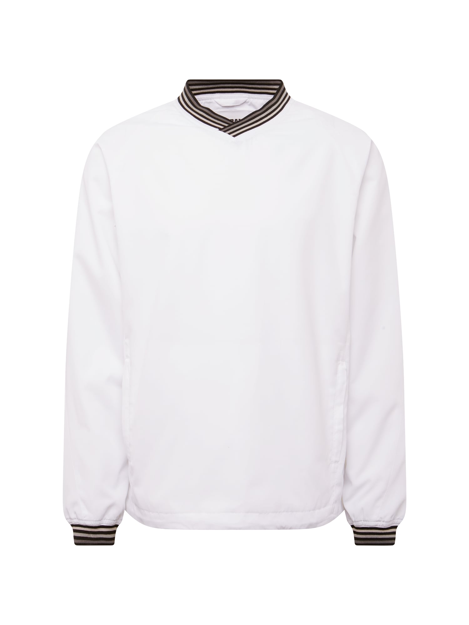 Urban Classics Prechodná bunda  sivá / čierna / biela