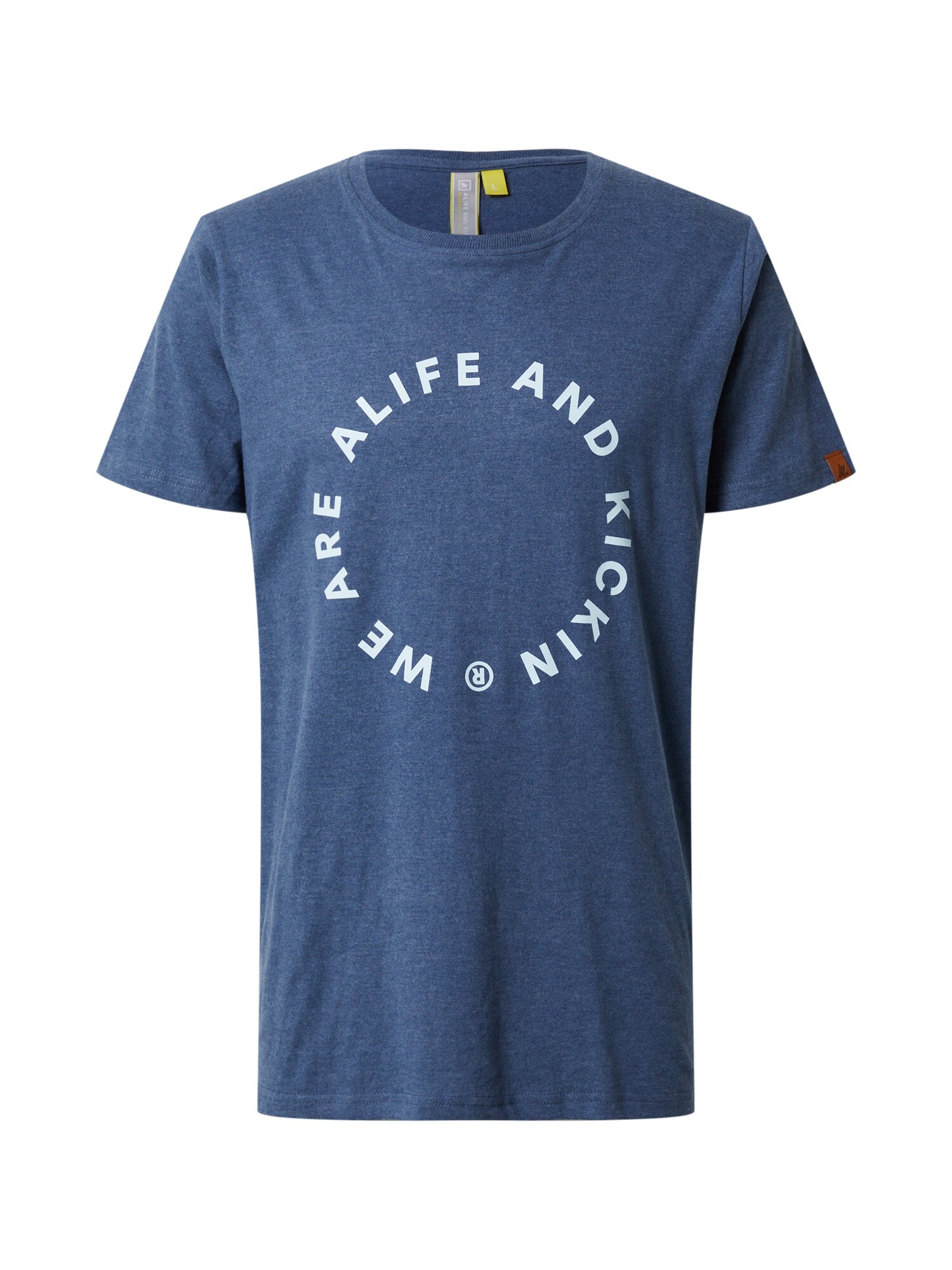 Alife and Kickin Marškinėliai  mėlyna dūmų spalva / balta