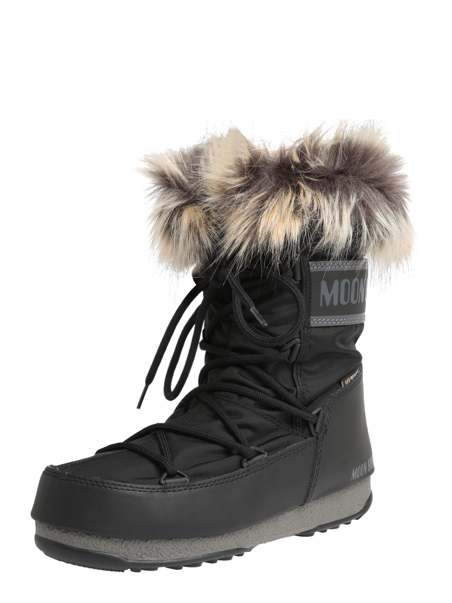 MOON BOOT Sniego batai  juoda / smėlio