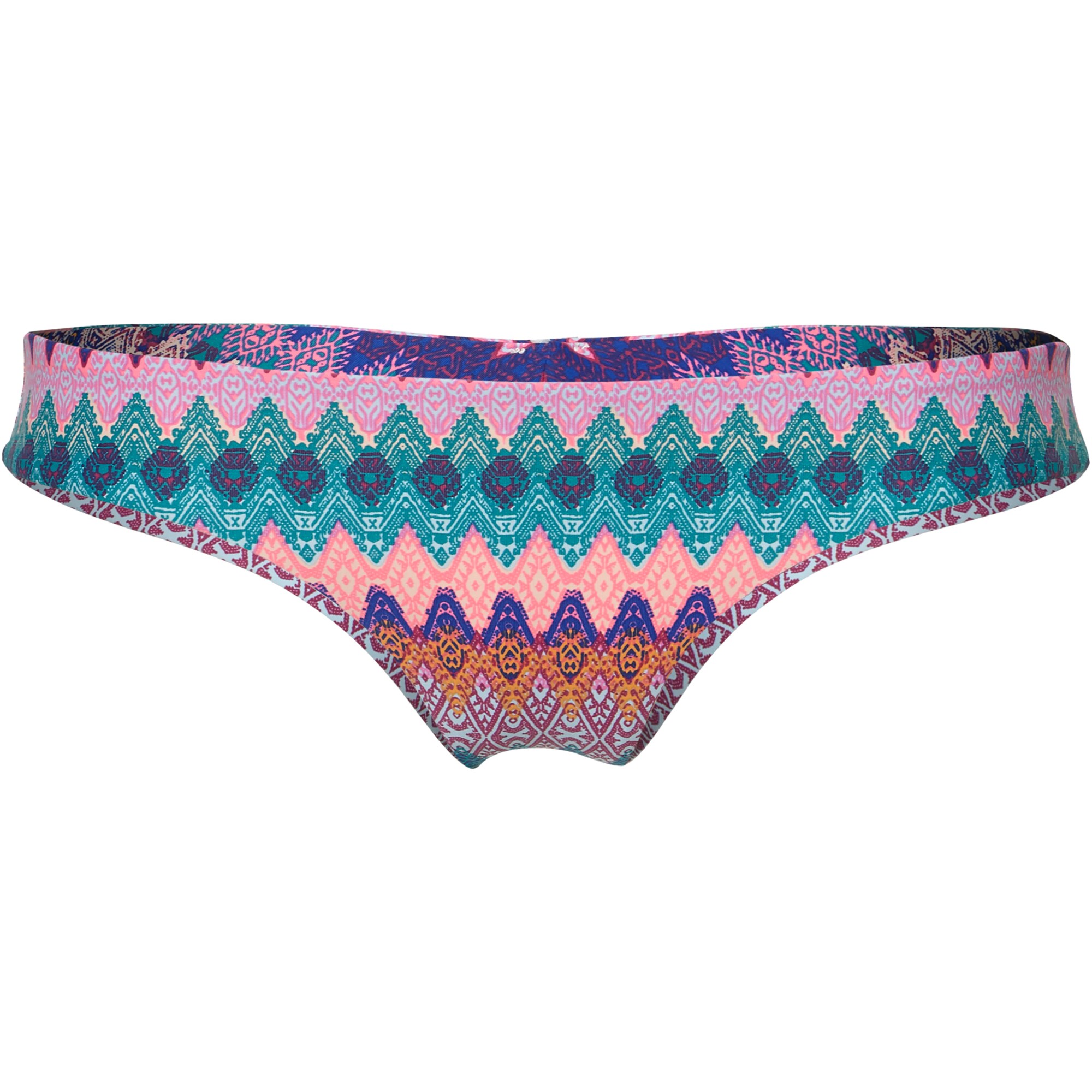 Oneill Dames Bikinibroek Pw Print Hipster Bottom Groen Pink oneill kopen in de aanbieding
