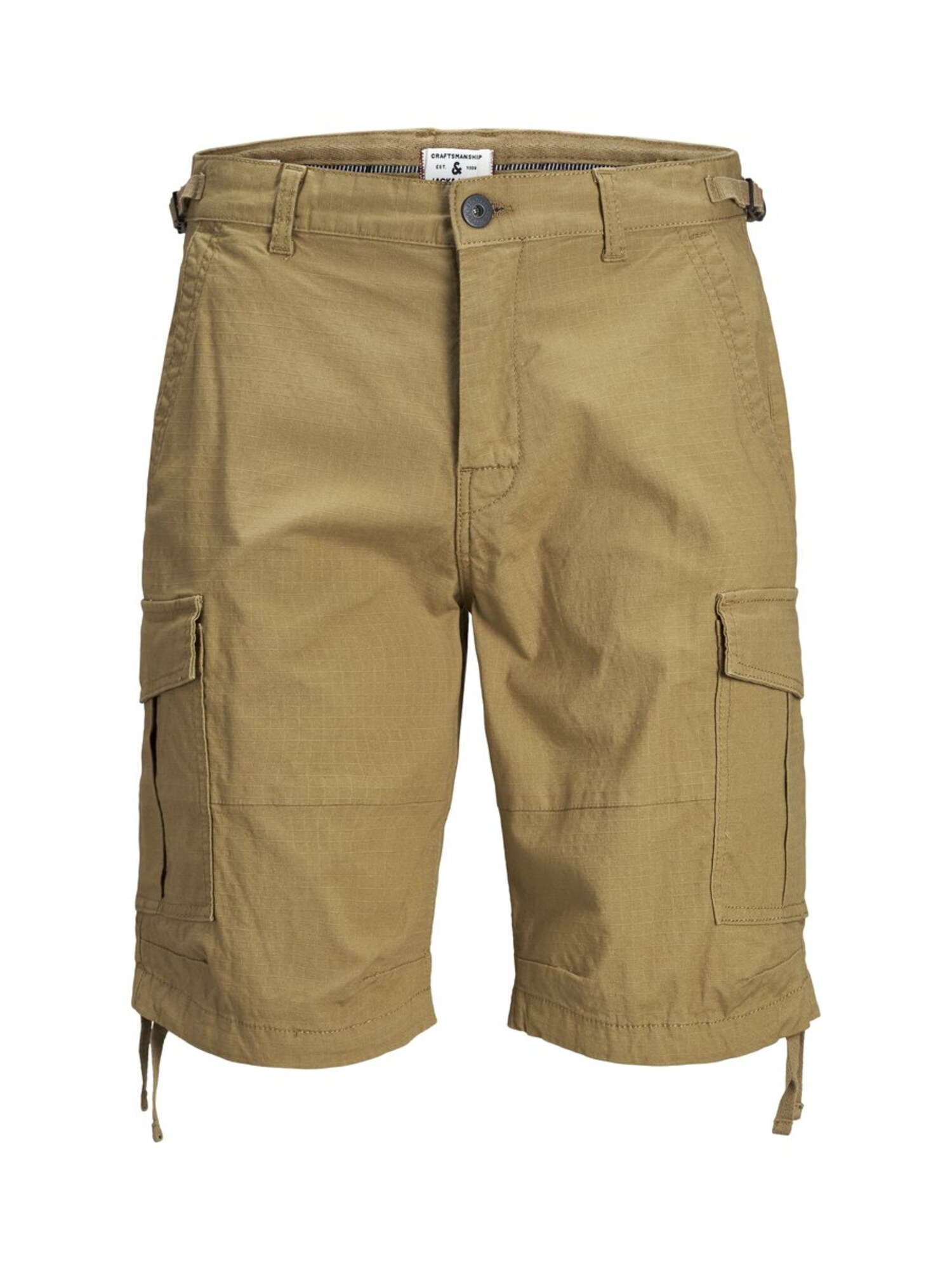 JACK & JONES Laisvo stiliaus kelnės 'Alfa AKM 904 '  rusvai žalia