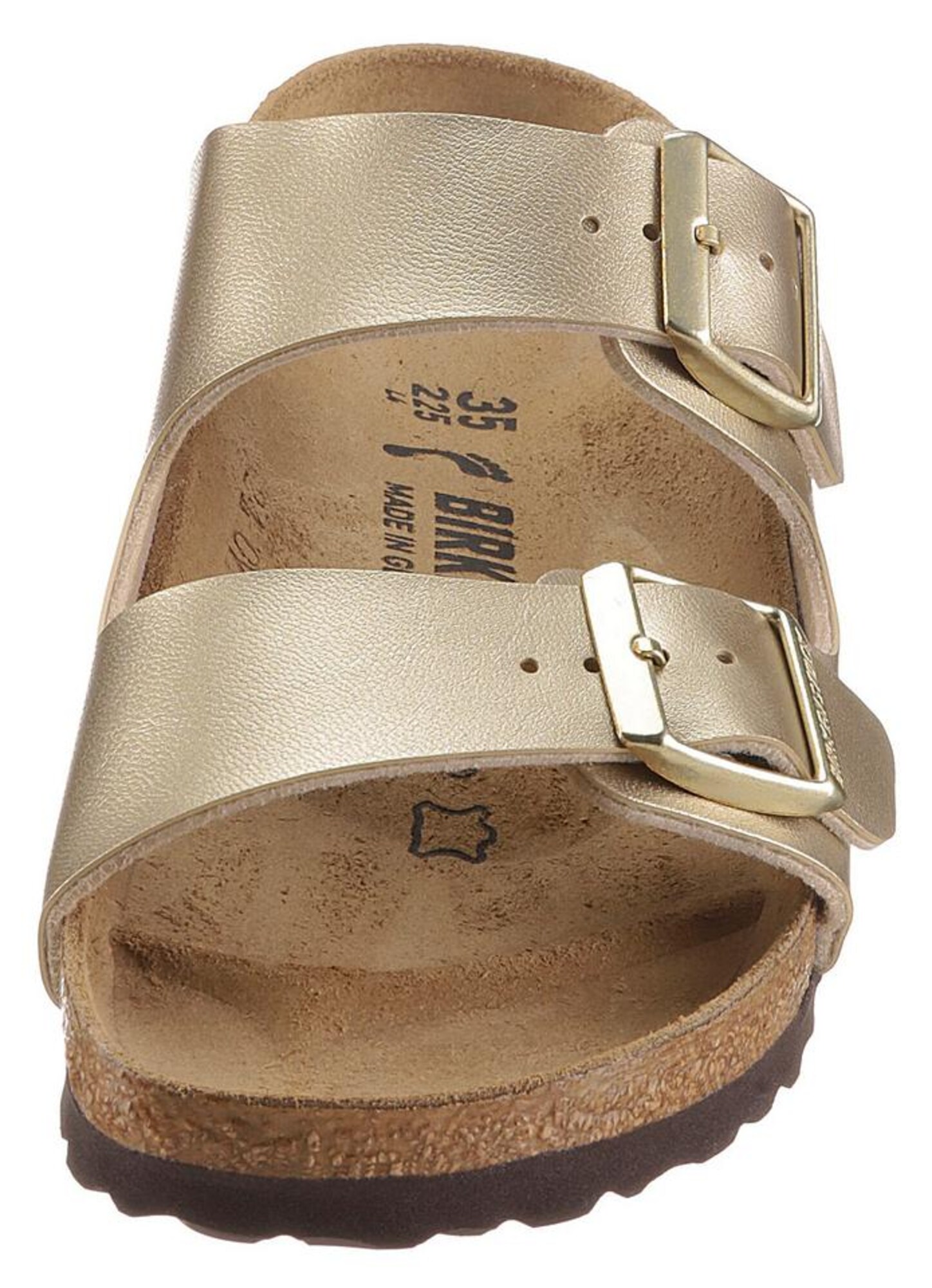 BIRKENSTOCK Šlepetės 'Arizona'  auksas