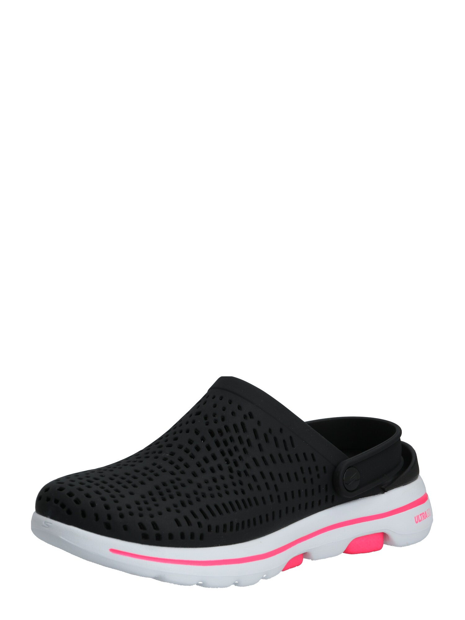 SKECHERS Klumpės 'GO WALK'  juoda / balta