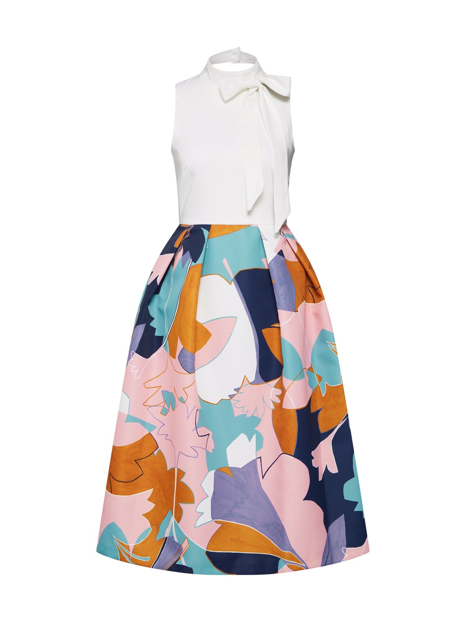 Closet London Dames Kokerjurk Rosa Wit closet london kopen in de aanbieding