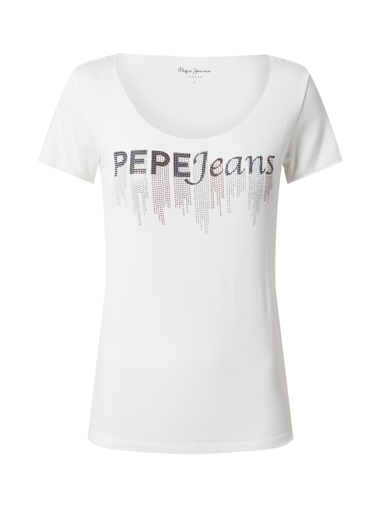 Pepe Jeans Marškinėliai 'Abbey'  balta