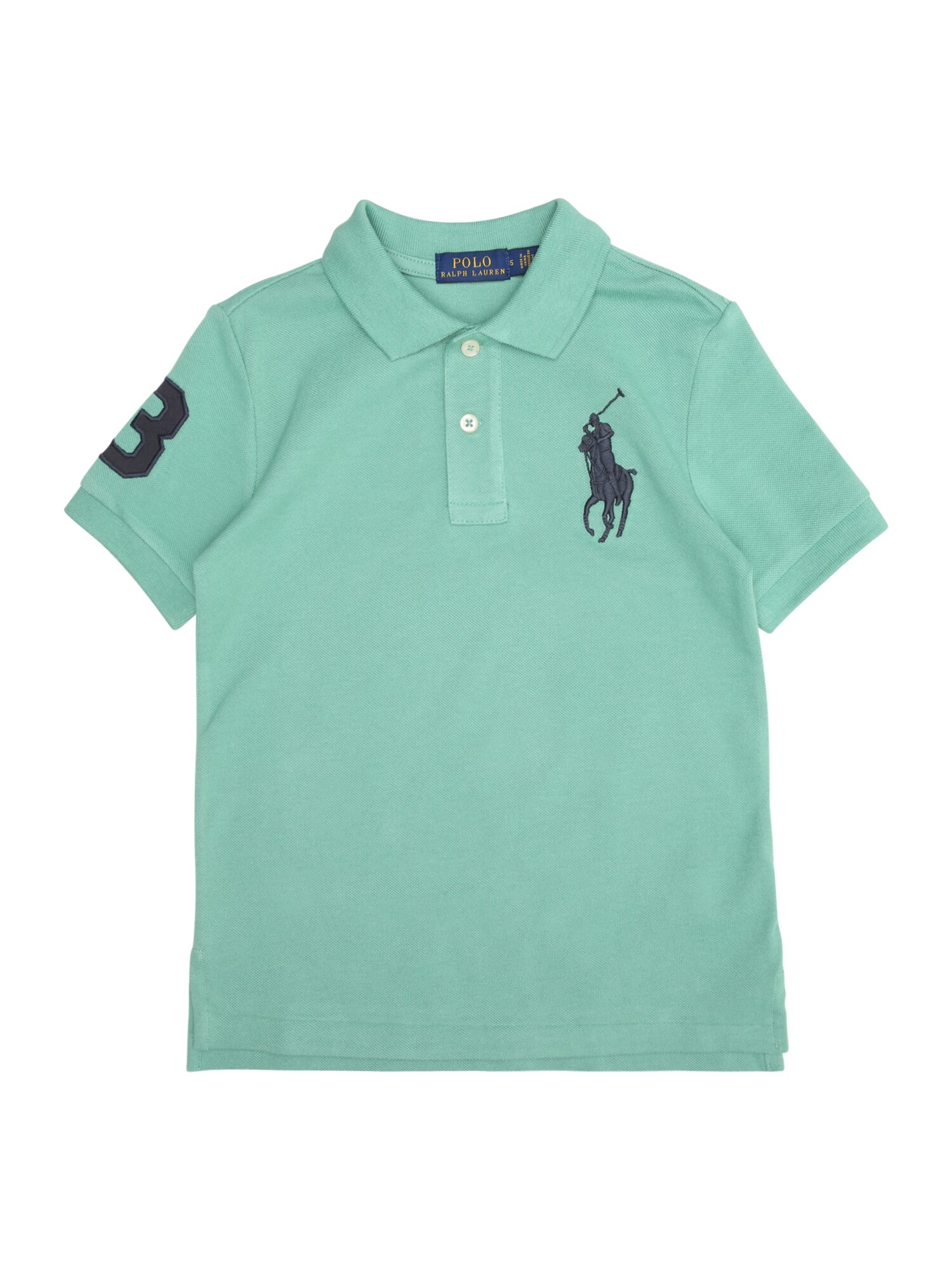 Polo Ralph Lauren Jongens Shirt Donkerblauw Groen polo ralph lauren kopen in de aanbieding