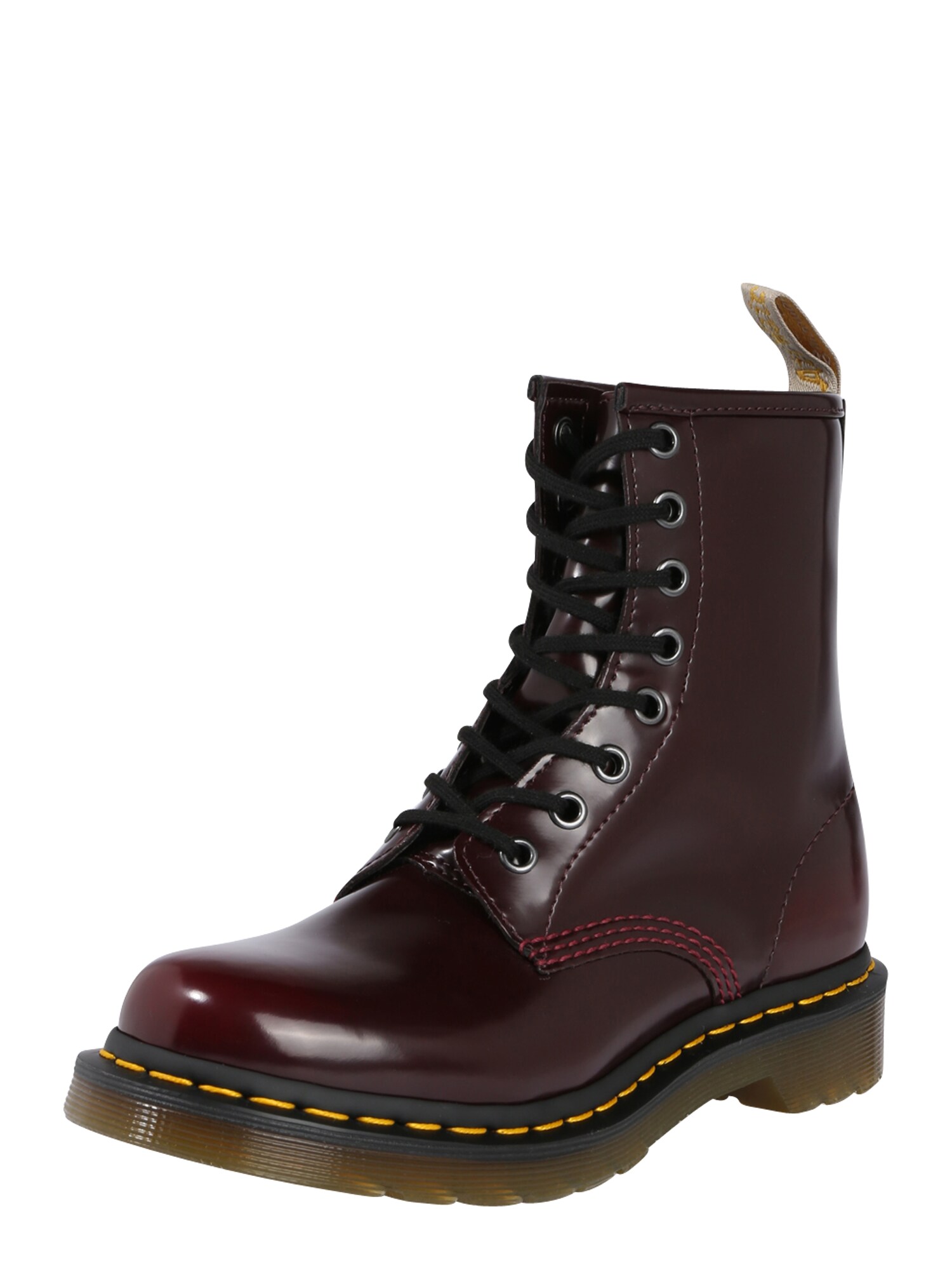 Dr. Martens Aulinukai 'Vegan 1460'  burgundiško vyno spalva