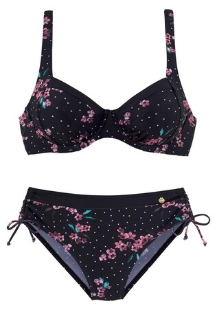 LASCANA, Bikini 'Wire Osaka', fekete