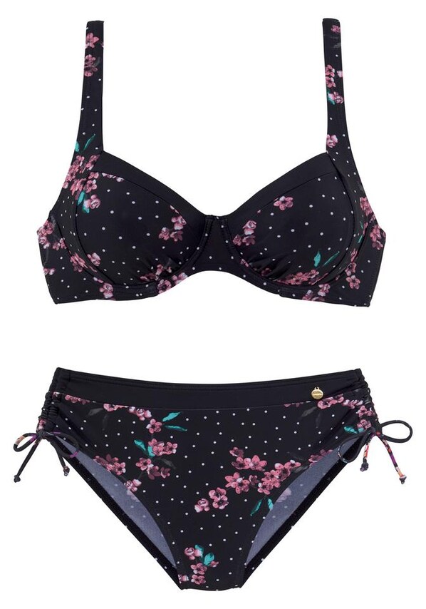 LASCANA, Bikini 'Wire Osaka', fekete, 1 kép a 5 közül