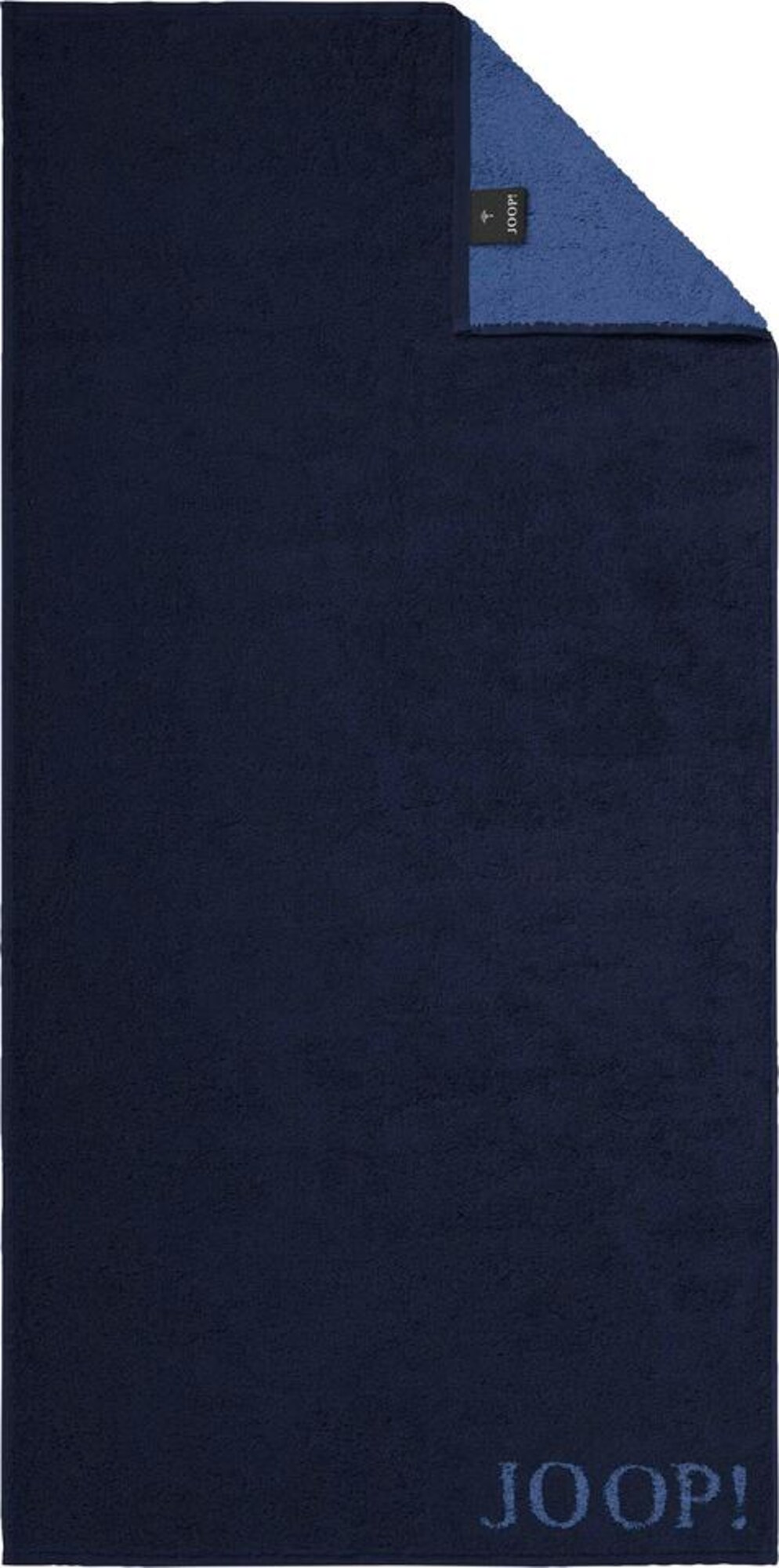 JOOP! Toalla 'Doubleface' navy