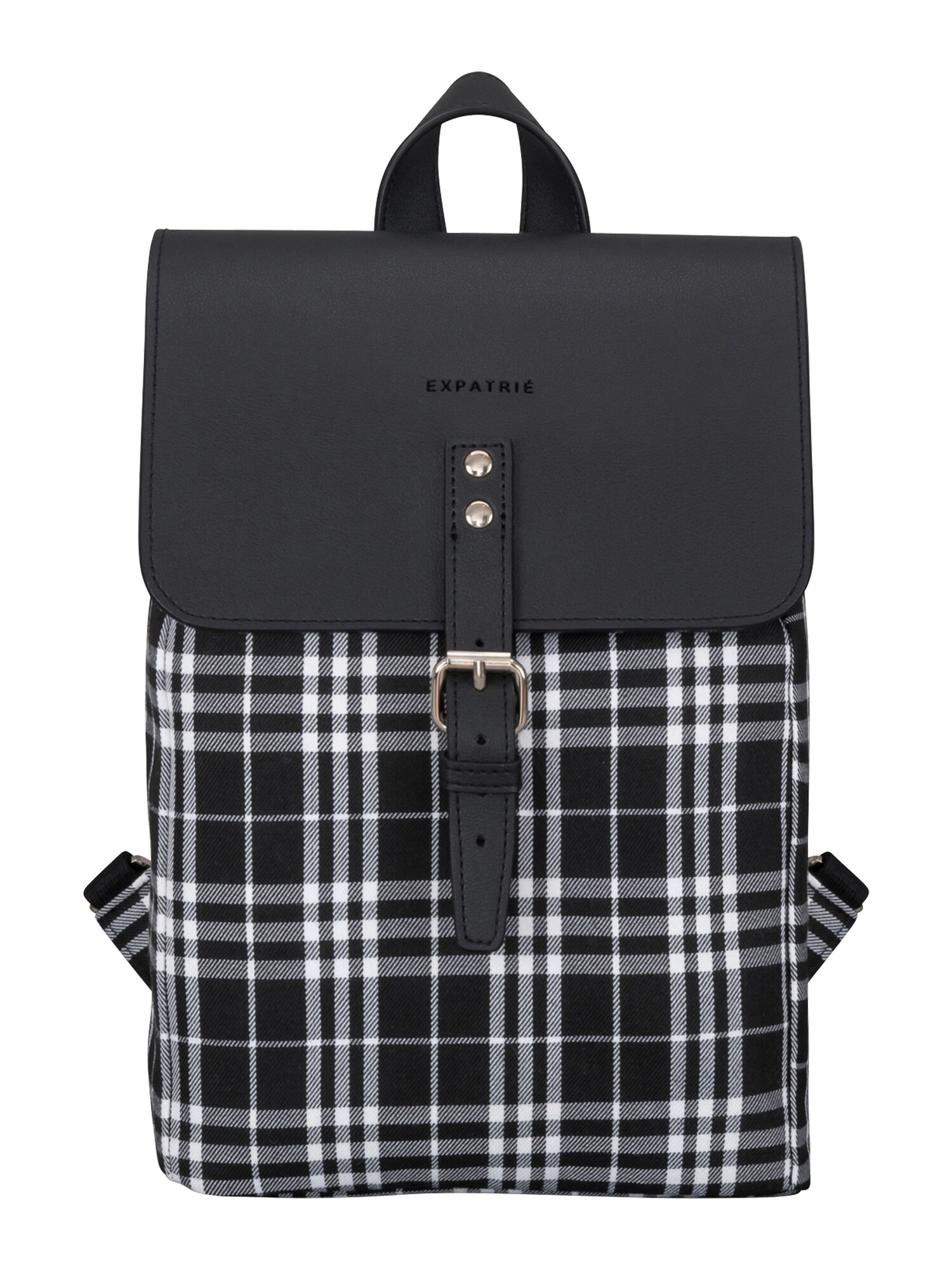 Expatrié Rucsac Anna  negru / alb