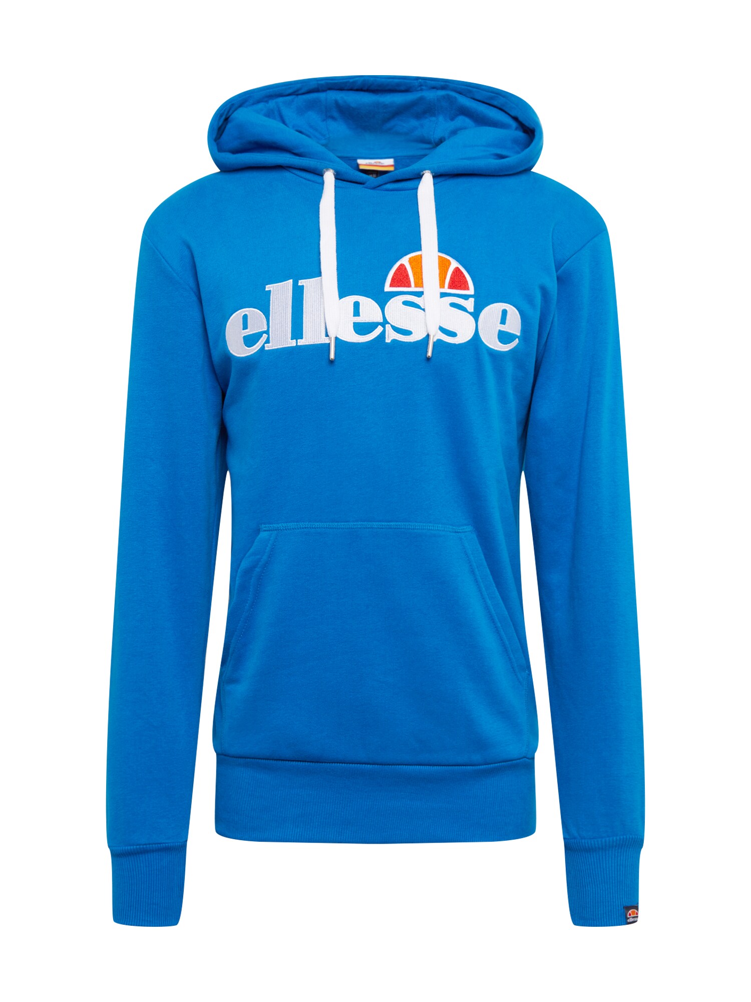 ELLESSE Megztinis be užsegimo 'Noldor'  balta / mėlyna / oranžinė-raudona / oranžinė
