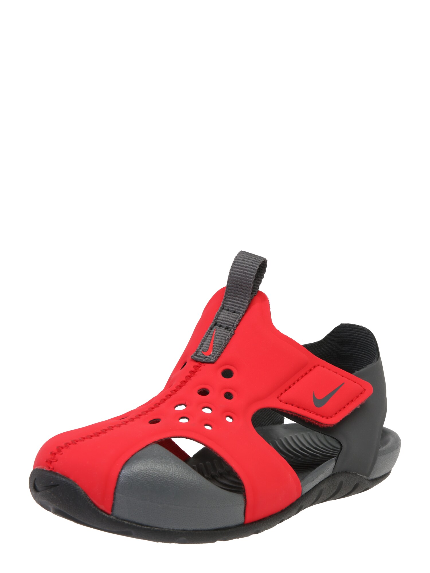 Nike Sportswear Atviri batai 'Sunray Protect 2 (TD)'  raudona / juoda