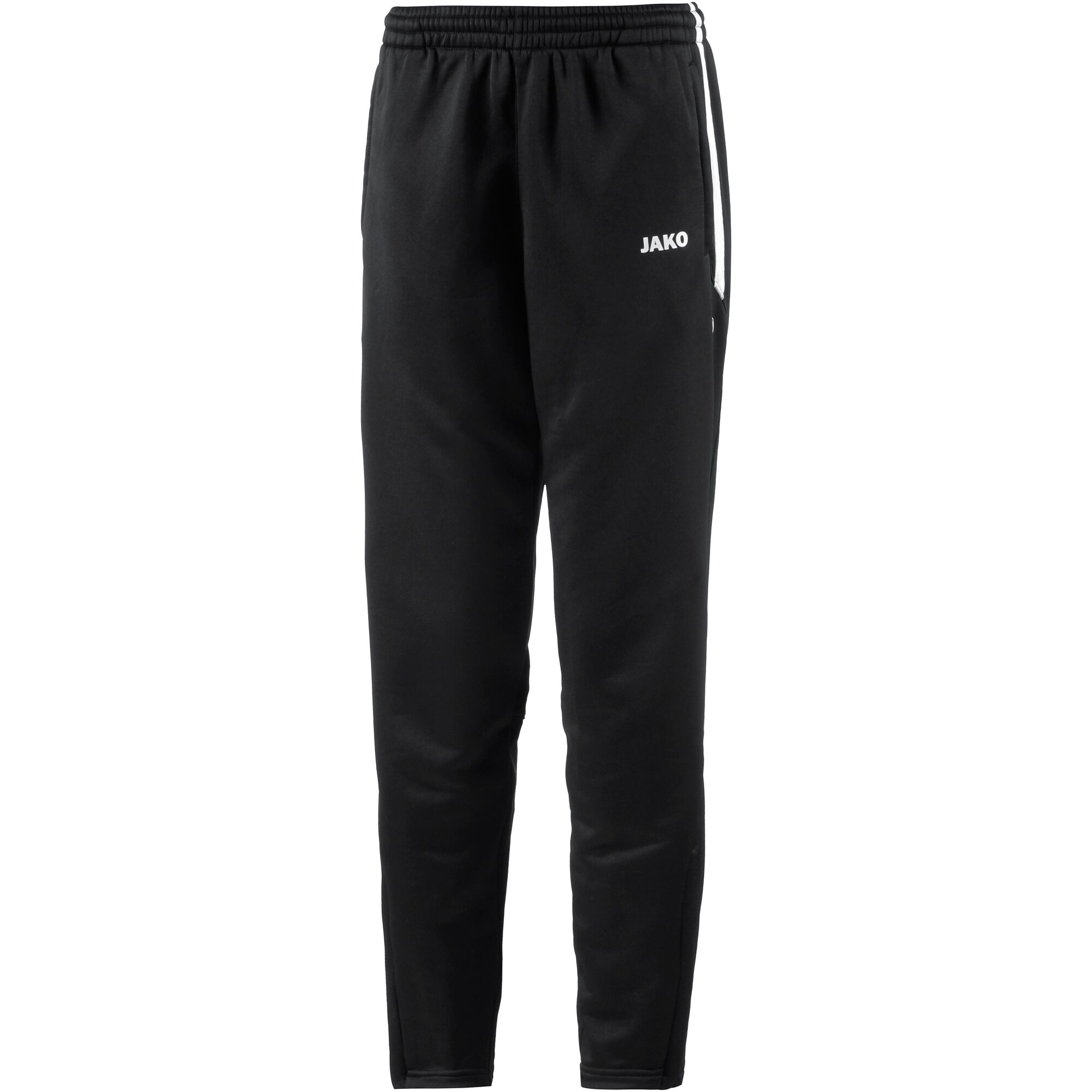 JAKO Pantaloni sport  negru / alb