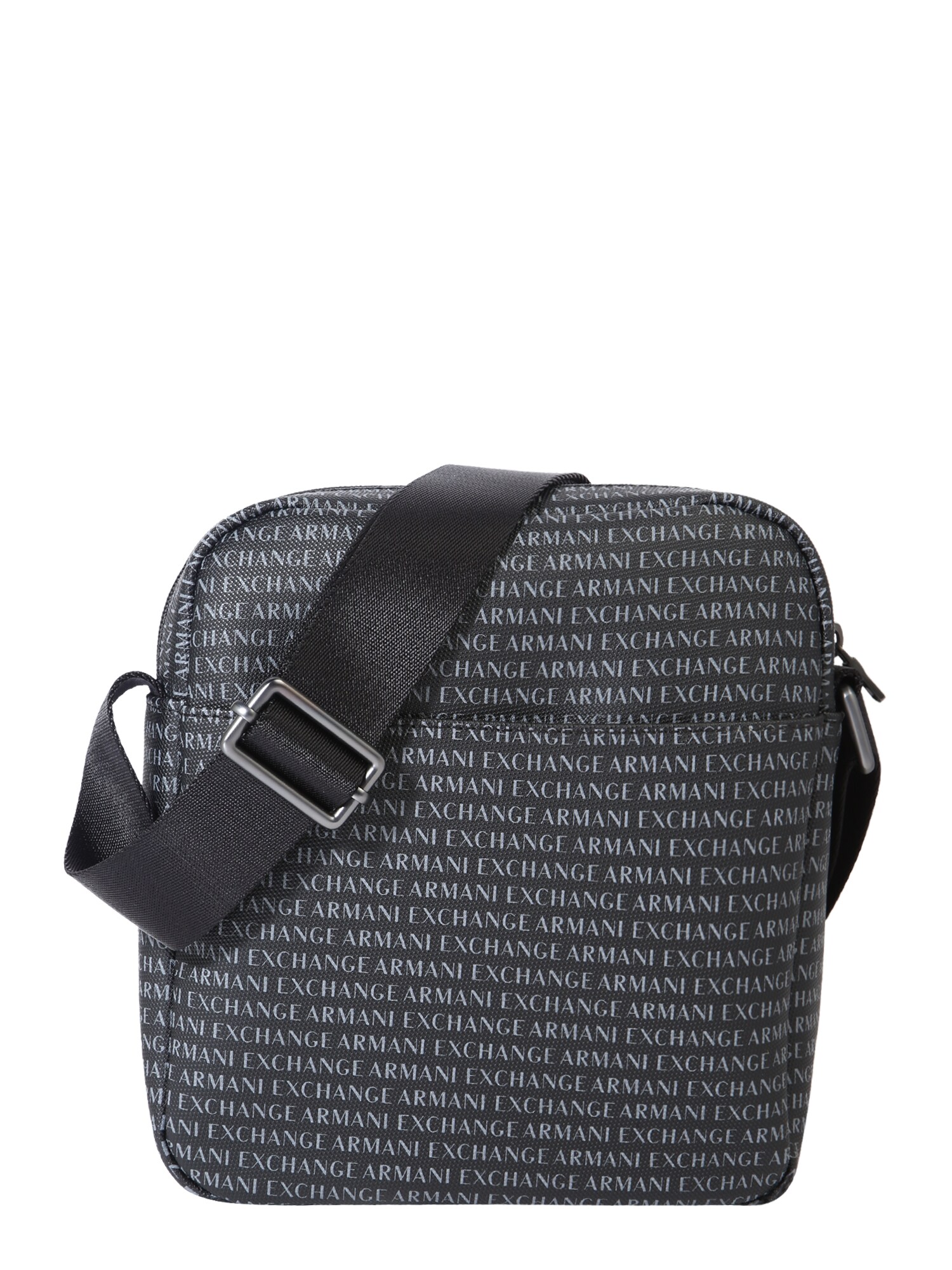 ARMANI EXCHANGE Messenger stiliaus rankinė  juoda / pilka