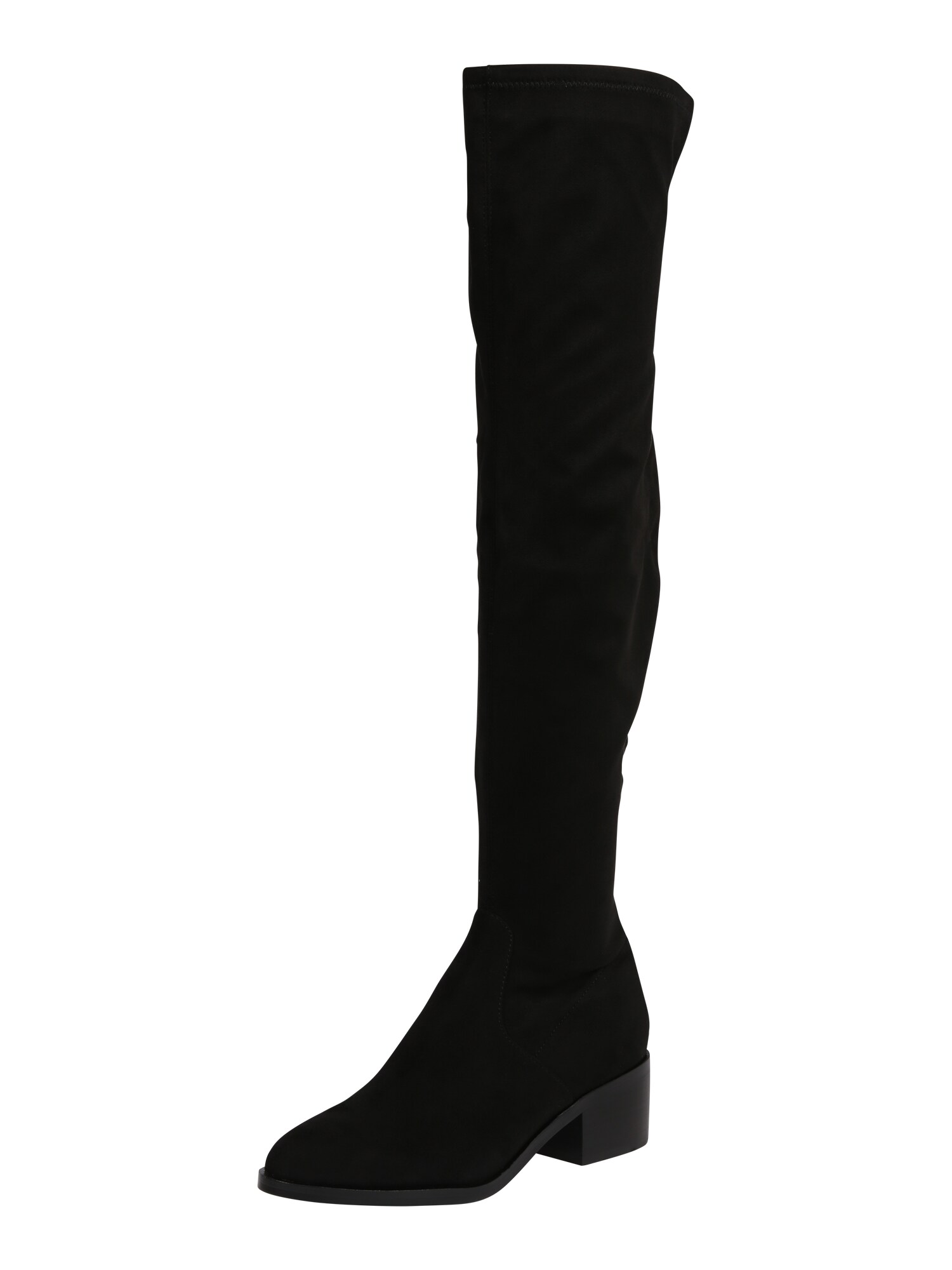 STEVE MADDEN Ilgaauliai batai virš kelių 'GEORGETTE'  juoda