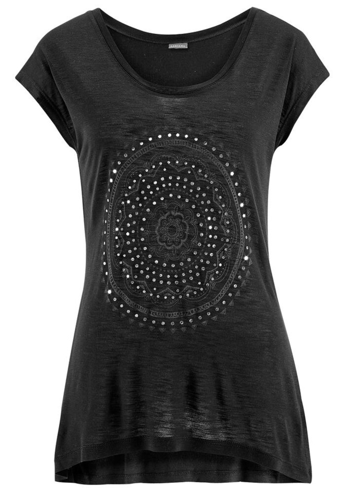 LASCANA Strandshirt Damen Größe XS/S schwarz