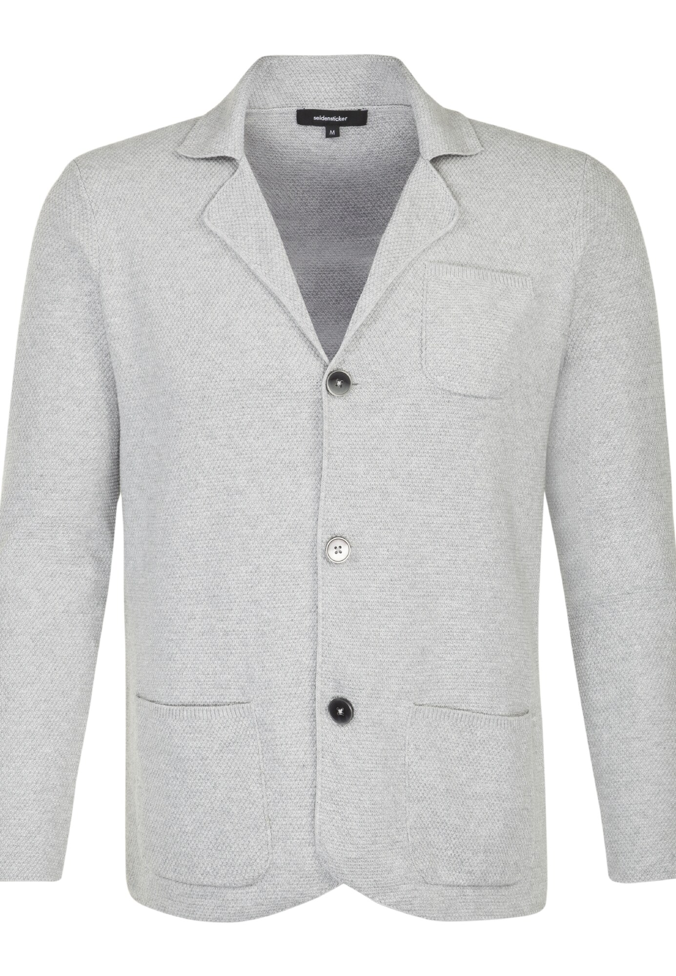 Seidensticker Heren Colbert Schwarze Rose Grijs Gemeleerd seidensticker kopen in de aanbieding