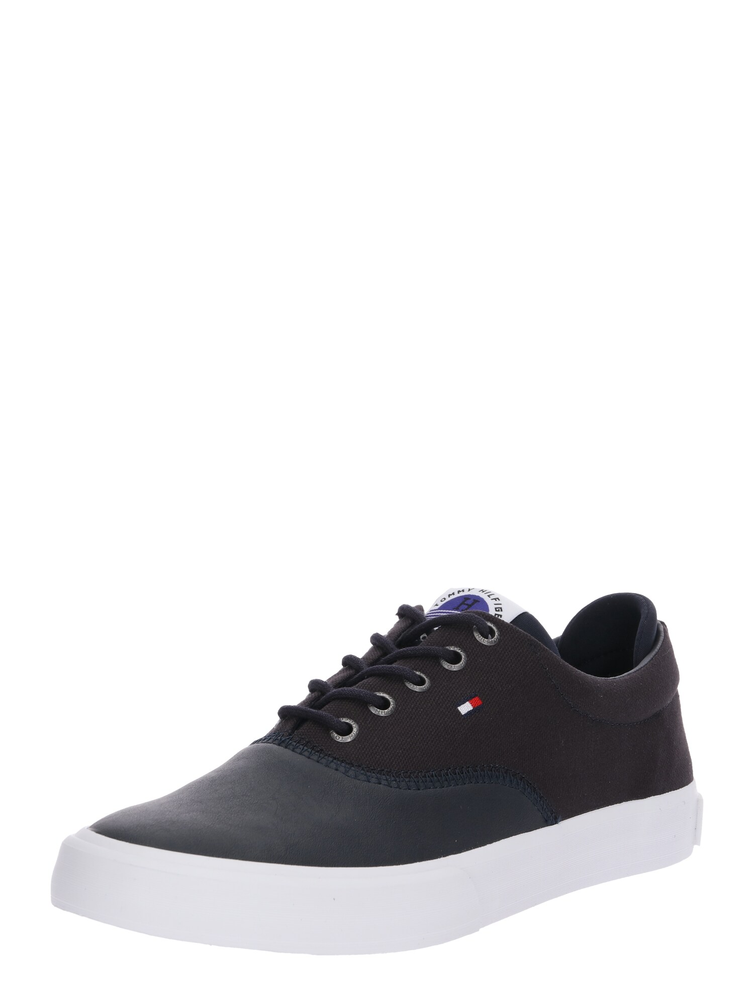 Tommy Hilfiger Heren Sneakers Laag Oxford Sneaker Navy tommy hilfiger kopen in de aanbieding