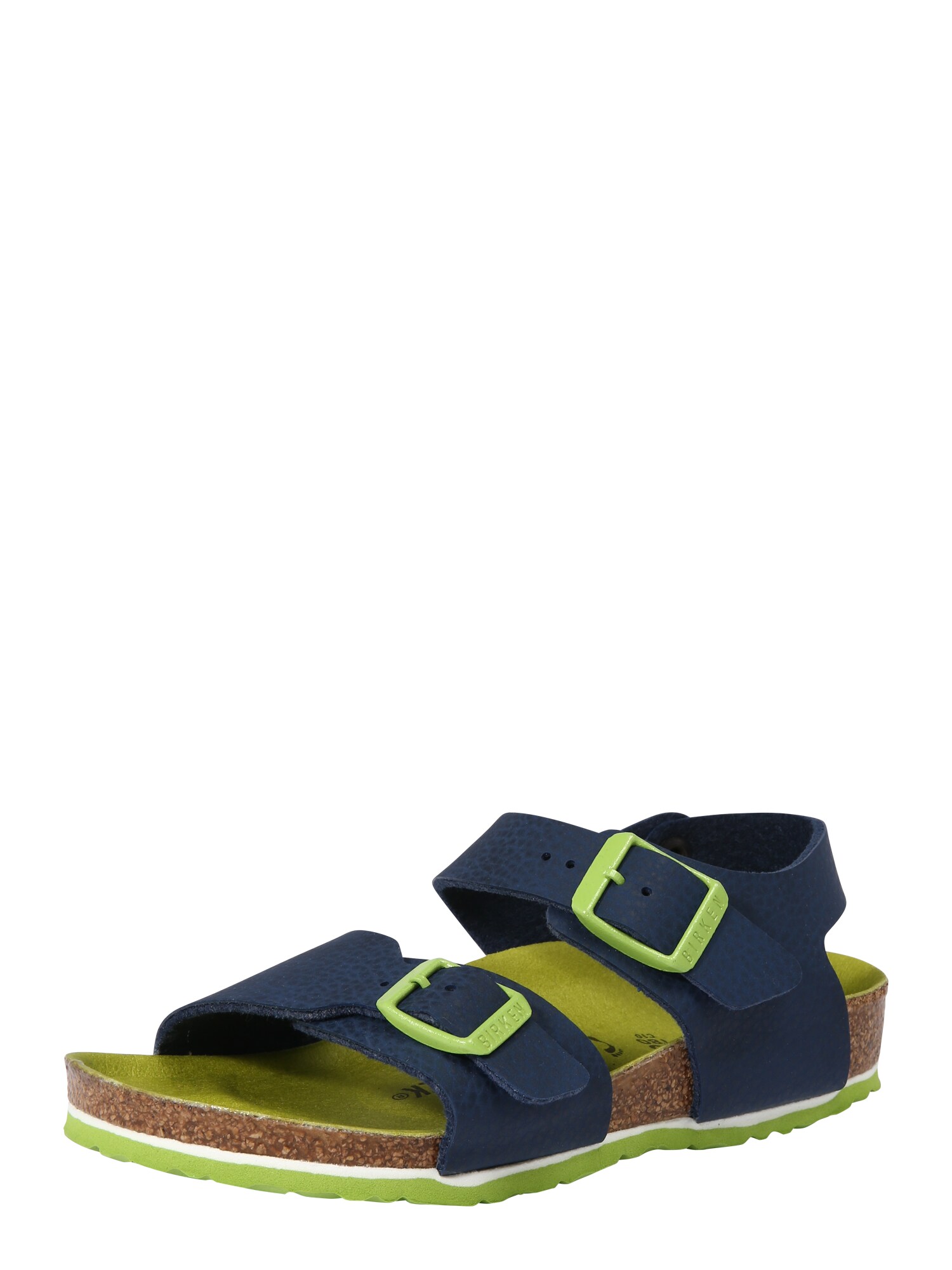 BIRKENSTOCK Atviri batai 'New York'  ultramarino mėlyna (skaidri)