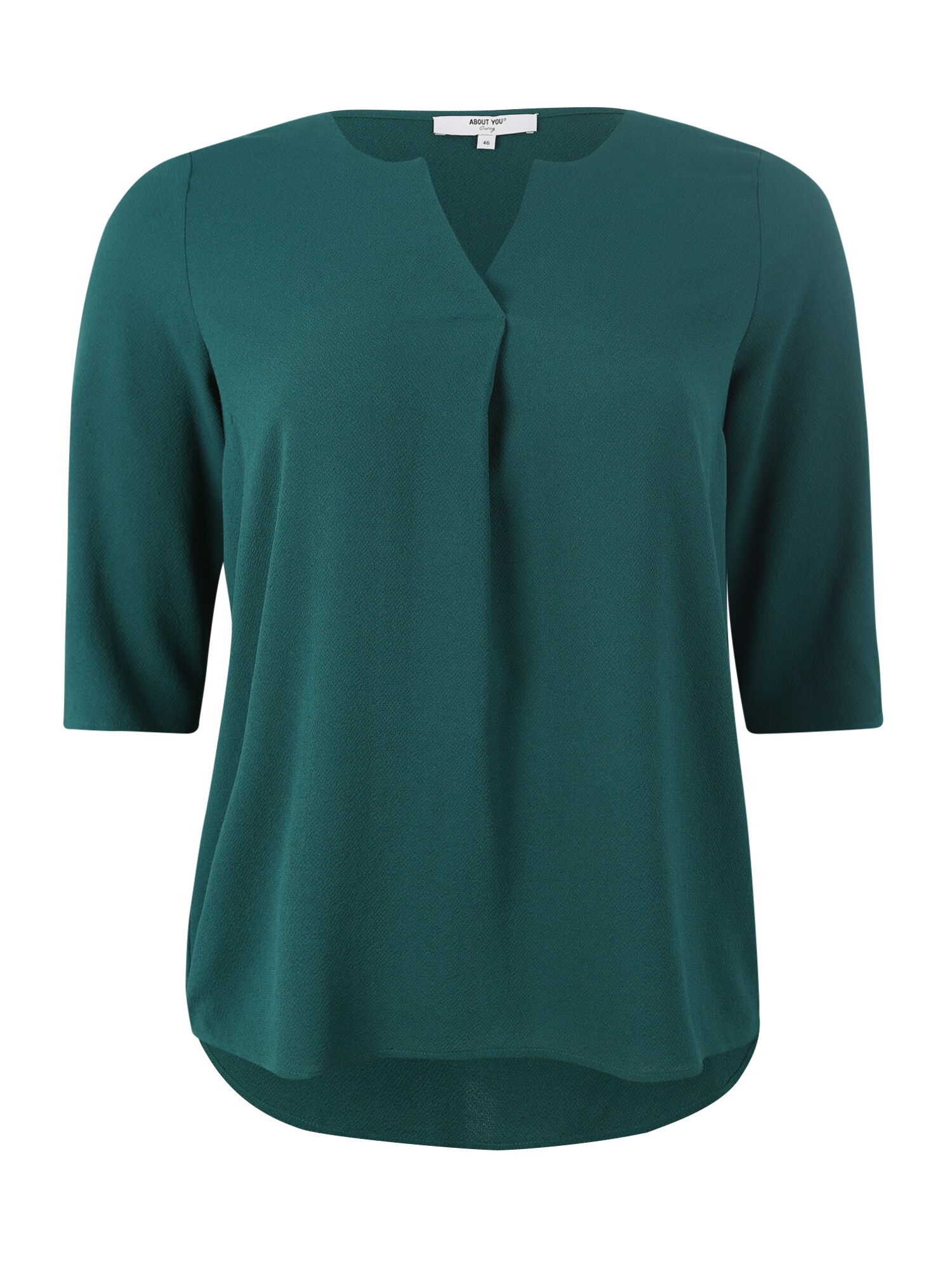 About You Curvy Dames Blouse Emmi Smaragd about you curvy kopen in de aanbieding