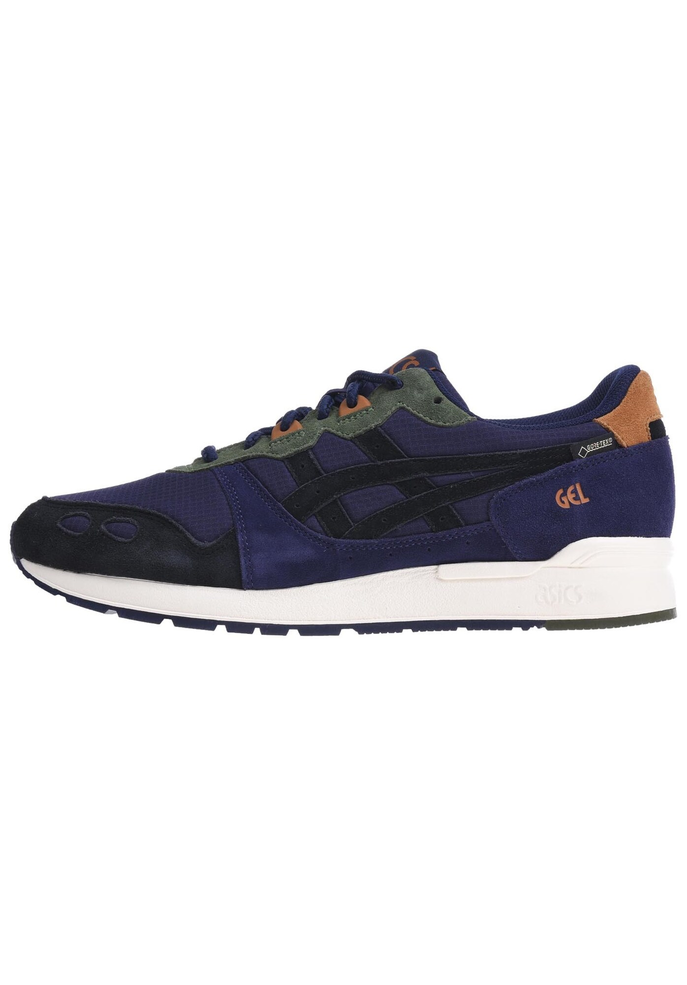 Asics Tiger Heren Sportschoen Brons Lichtgroen Violetblauw Zwart Wit asics tiger kopen in de aanbieding