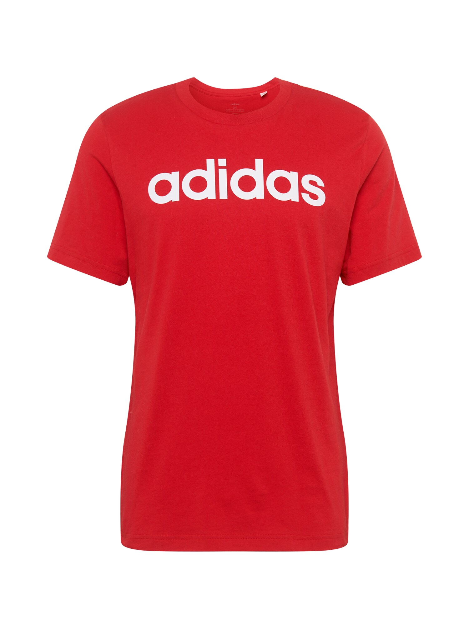 ADIDAS PERFORMANCE Sportiniai marškinėliai  balta / raudona