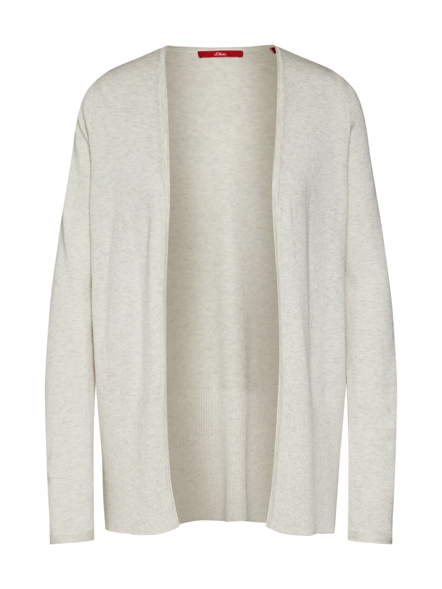 Soliver Red Label Dames Gebreid Vest Creme soliver red label kopen in de aanbieding