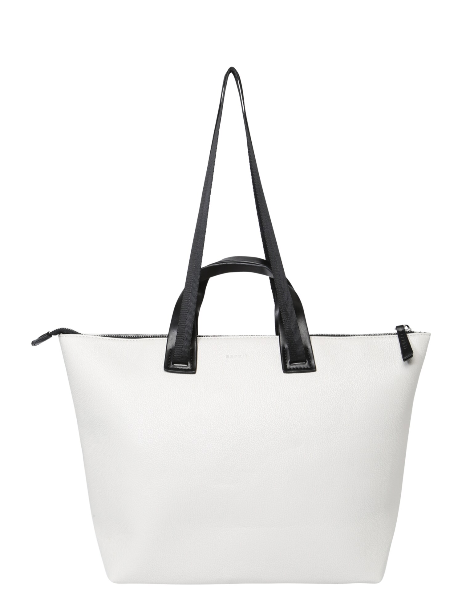 Esprit Dames Shopper Lena Zwart Wit esprit kopen in de aanbieding