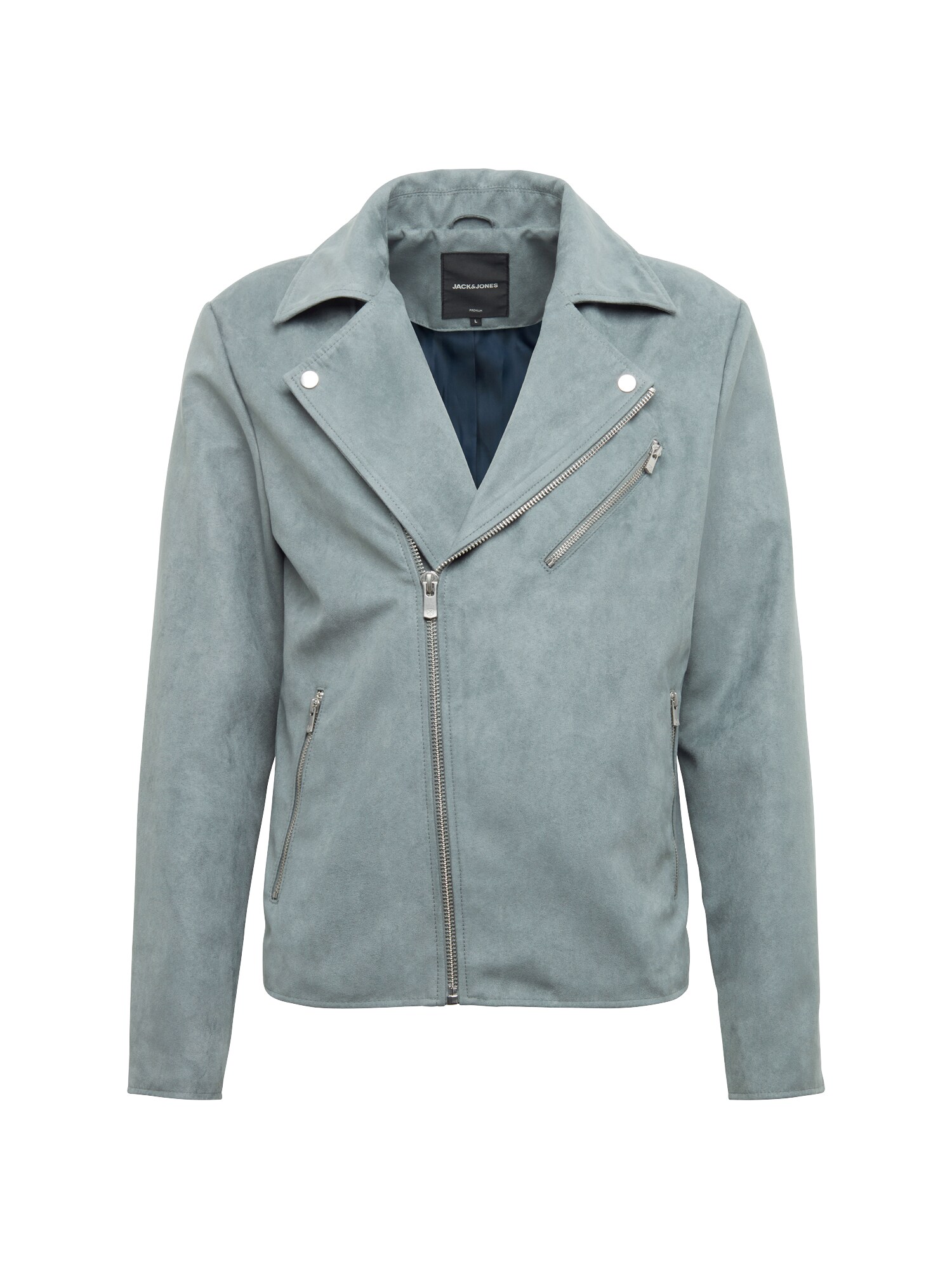 Jack And Jones Heren Tussenjas Manuel Lichtgrijs jack and jones kopen in de aanbieding