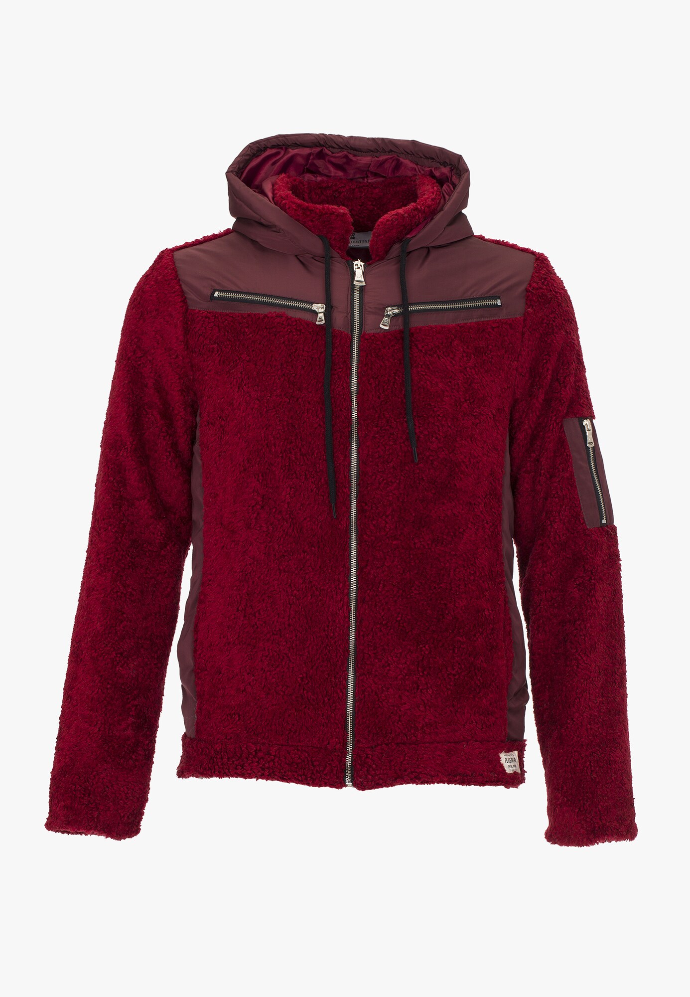 Plus Eighteen Heren Tussenjas Rood plus eighteen kopen in de aanbieding