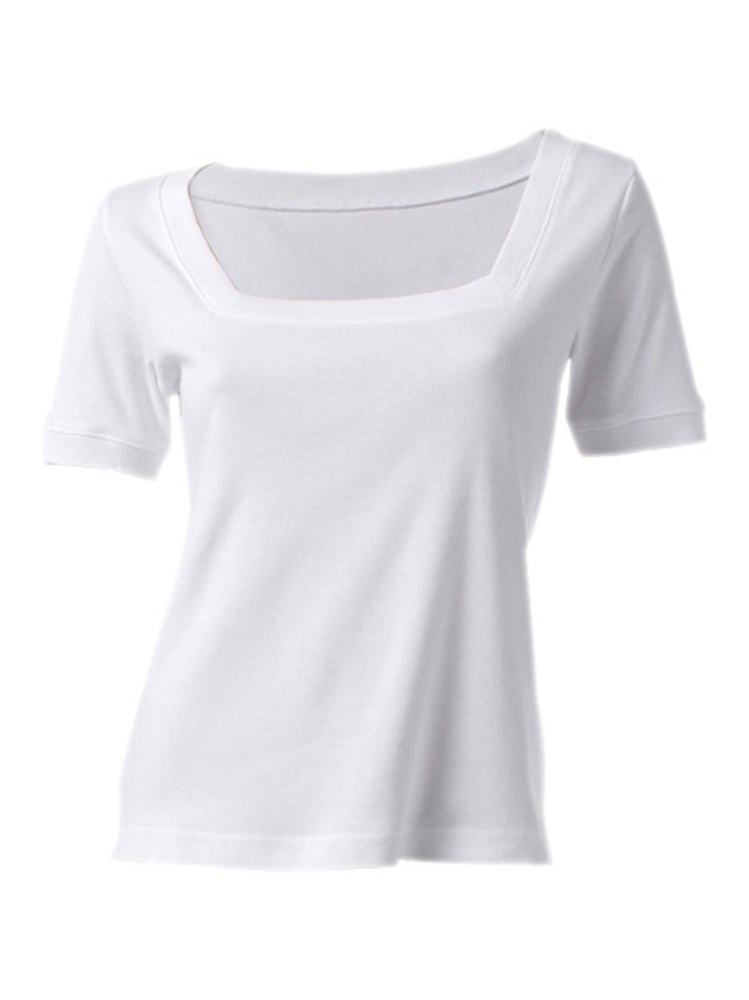 Жени > Дрехи > Тениски и топове > Тениски > Тениски с къси ръкави heine Тениска  бяло