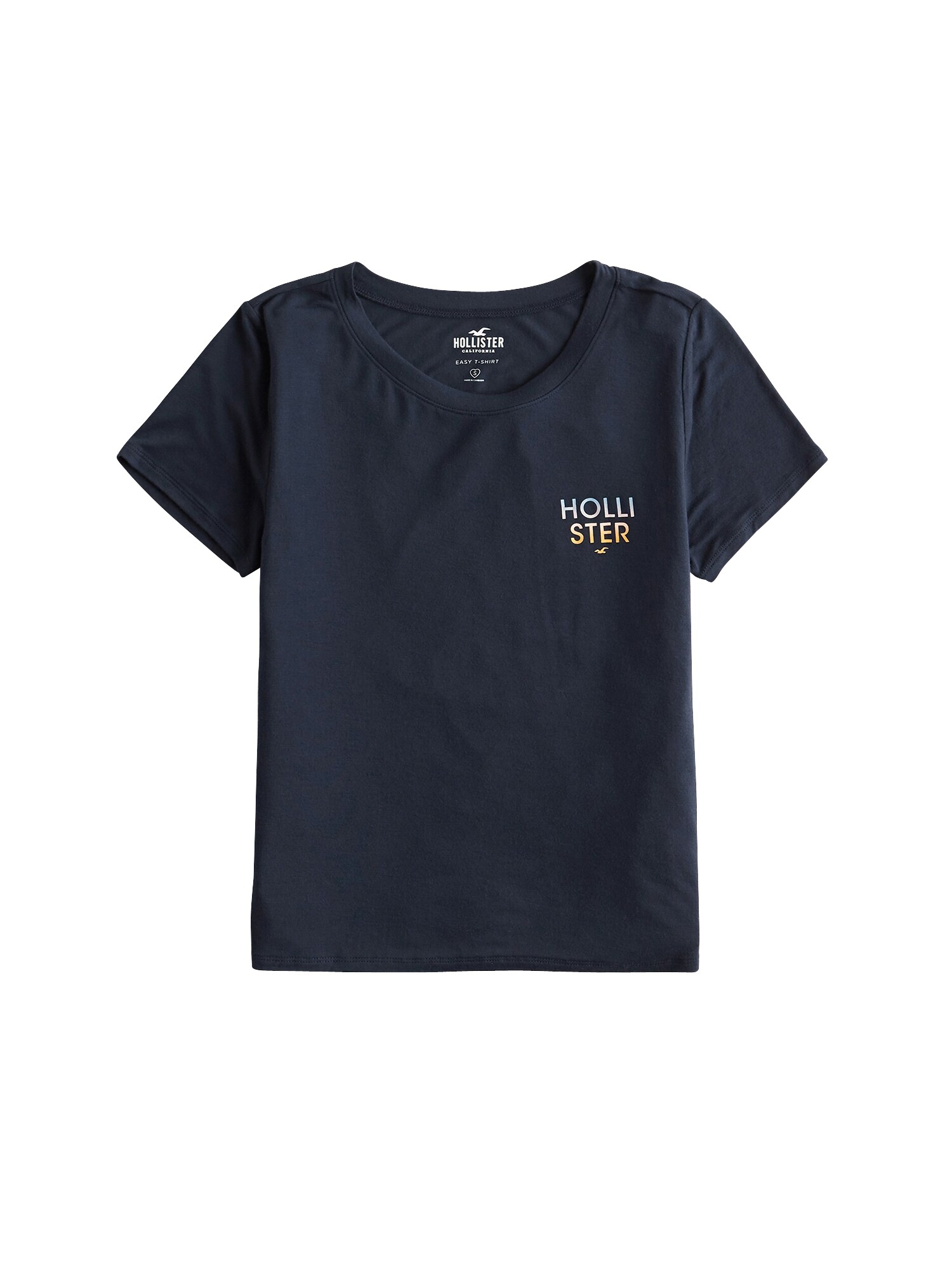 Hollister Dames Shirt Navy Gemengde Kleuren hollister kopen in de aanbieding