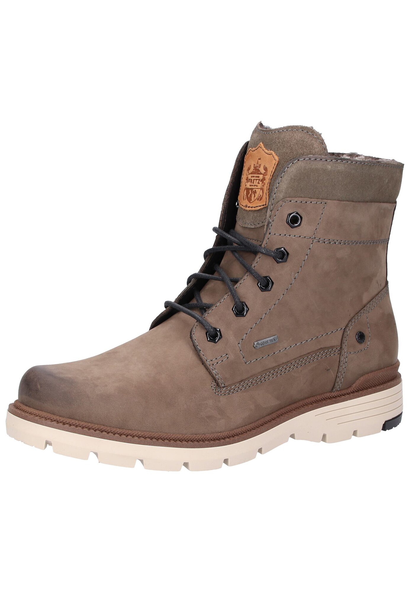 Fretz Men Heren Veterlaarzen Bruin fretz men kopen in de aanbieding