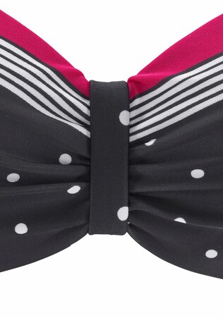 LASCANA, Bikini felső 'Monroe', fekete