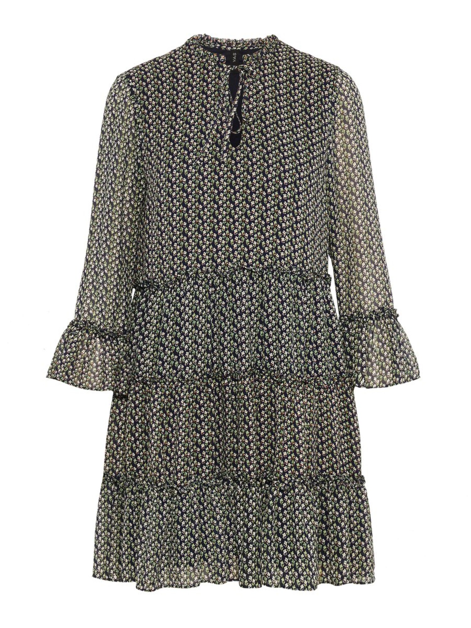 Yas Dames Jurk Nachtblauw Natuurwit yas kopen in de aanbieding