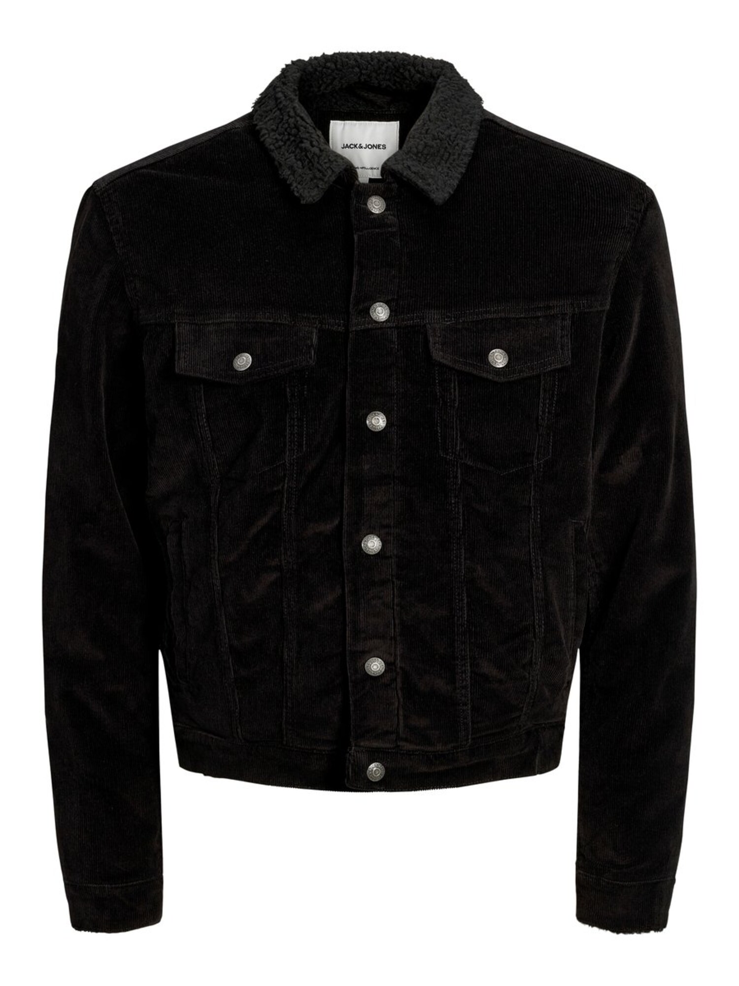 JACK & JONES Demisezoninė striukė 'JJIALVIN'  juoda
