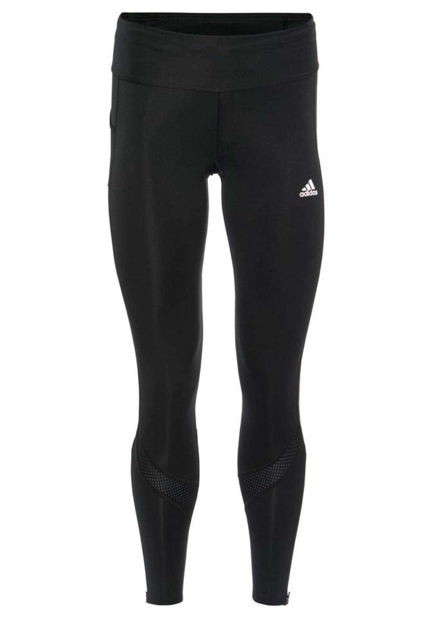 ADIDAS PERFORMANCE Sportinės kelnės 'Own the Run'  balta / juoda
