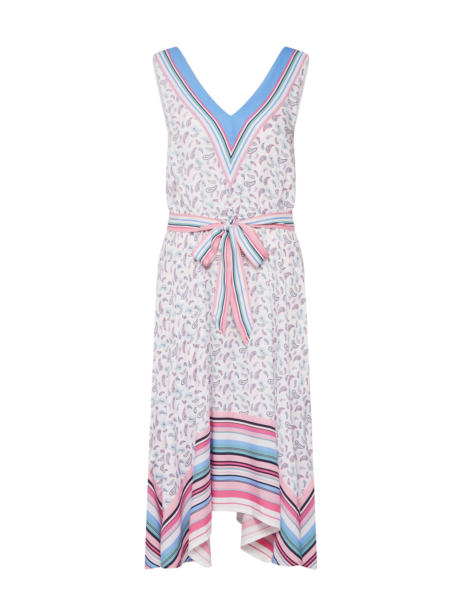 Tom Tailor Dames Jurk Handkerchief Gemengde Kleuren tom tailor kopen in de aanbieding