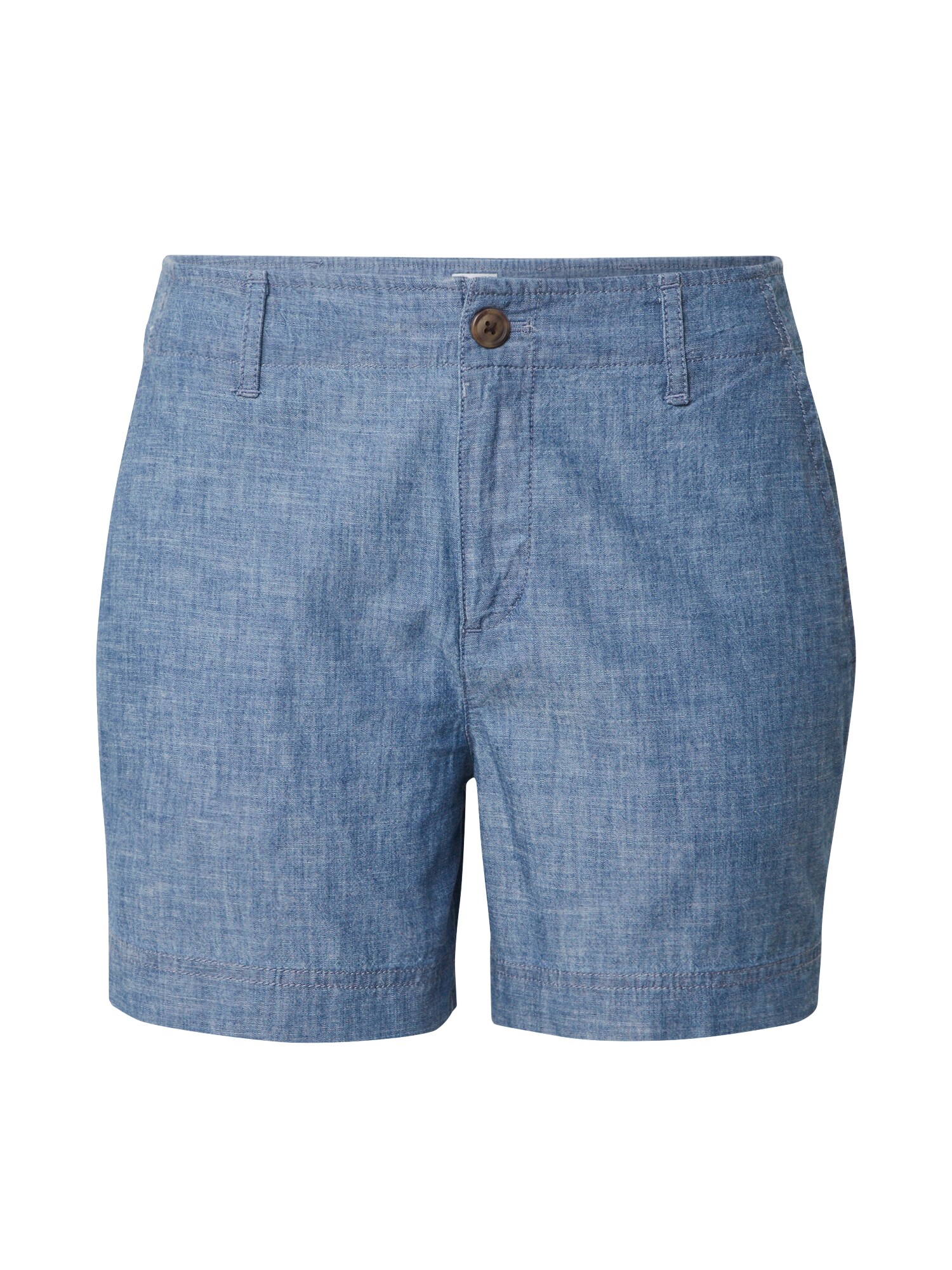 GAP Chino stiliaus kelnės 'V-5 IN SHORT CHAMBRAY'  indigo spalva