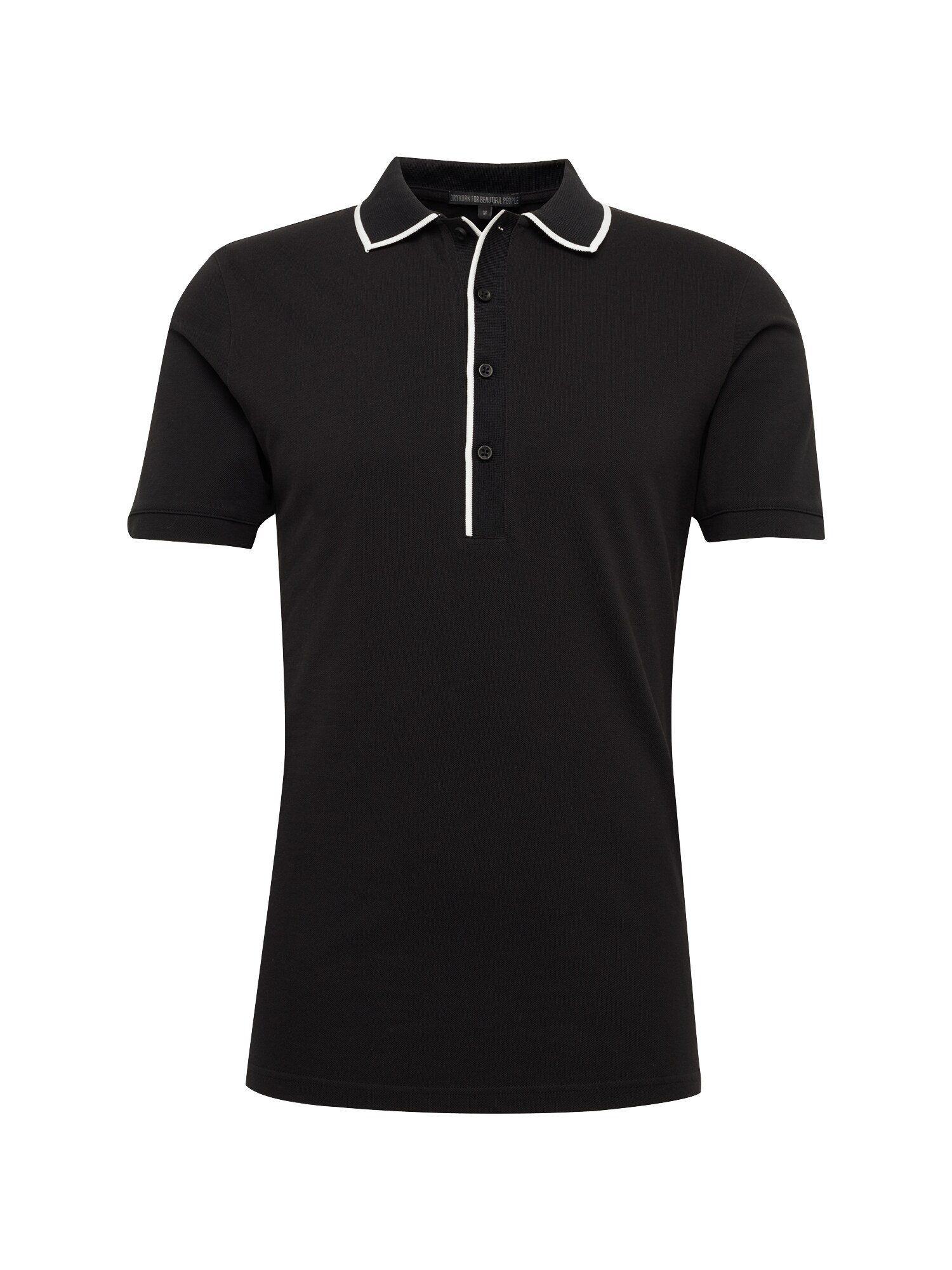 Drykorn Heren Shirt Garry Zwart Wit drykorn kopen in de aanbieding