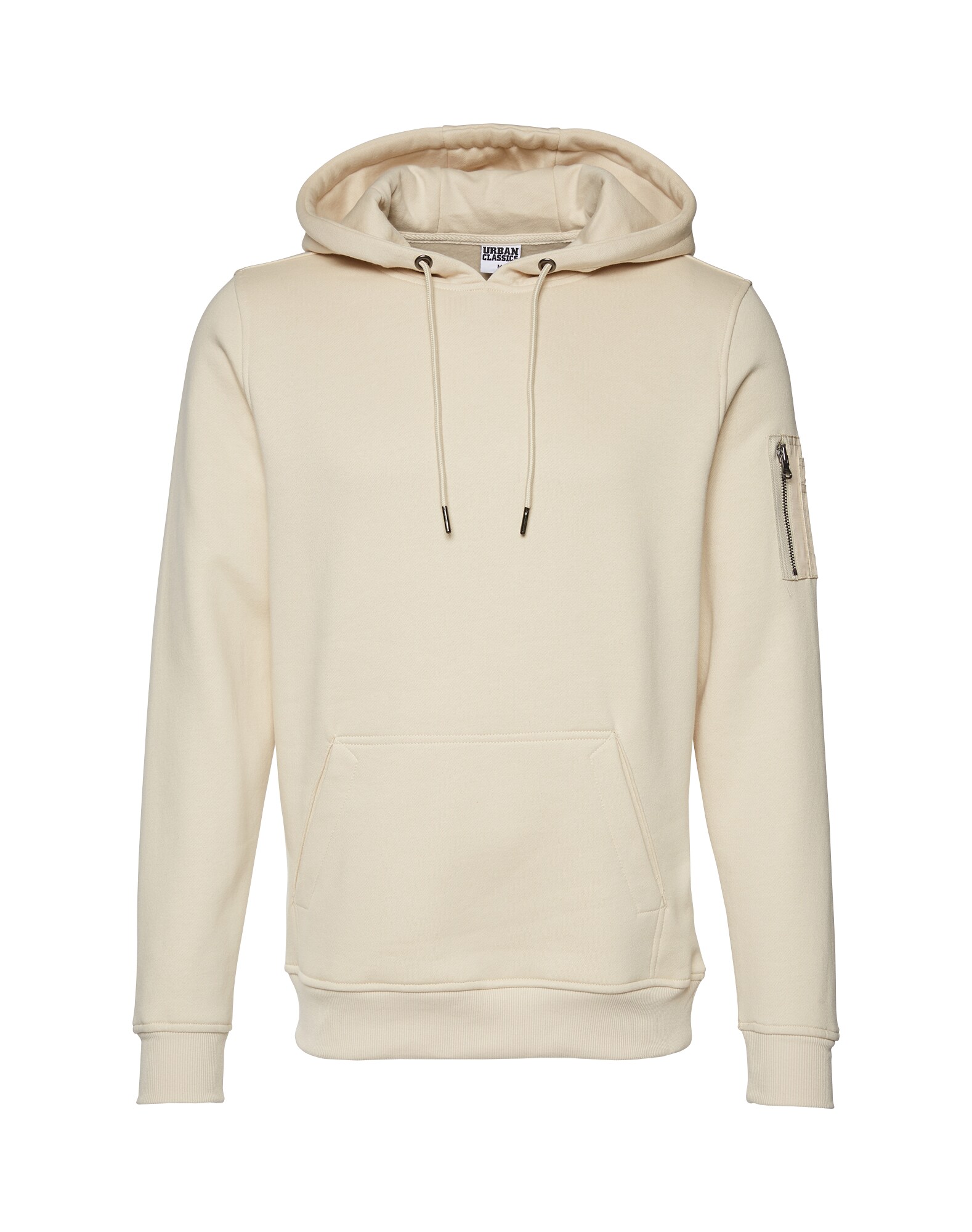 Urban Classics Heren Sweatshirt Beige urban classics kopen in de aanbieding