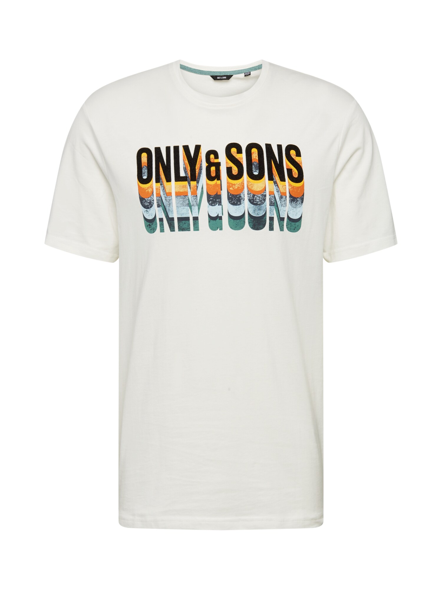 Only & Sons Marškinėliai 'MONO'  mišrios spalvos / balkšva