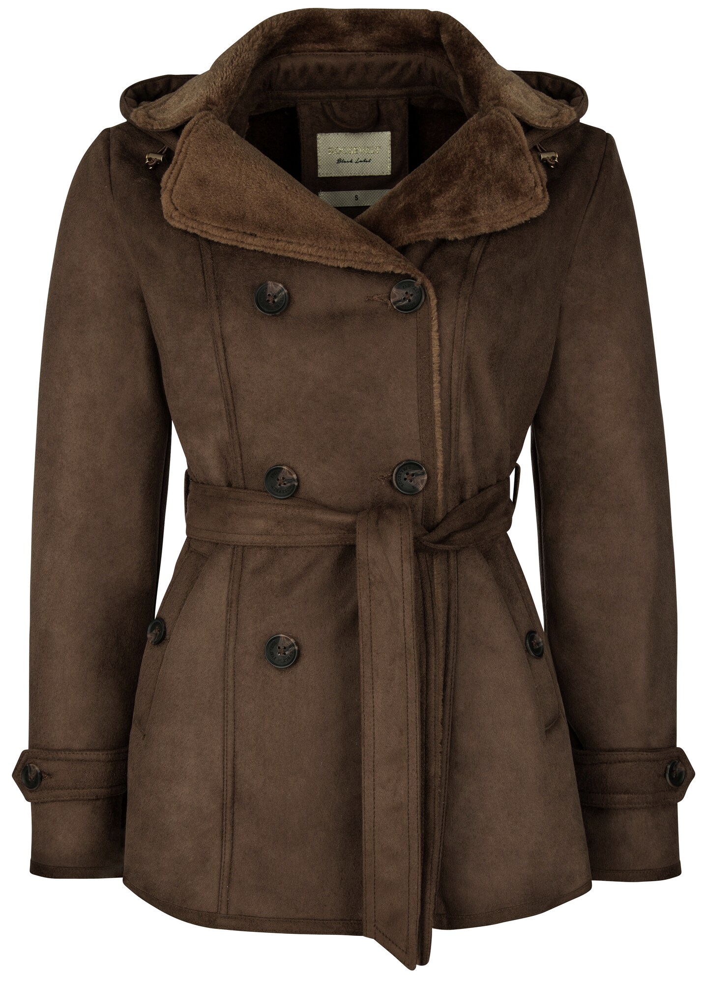 Roosevelt Dames Tussenmantel Bruin roosevelt kopen in de aanbieding