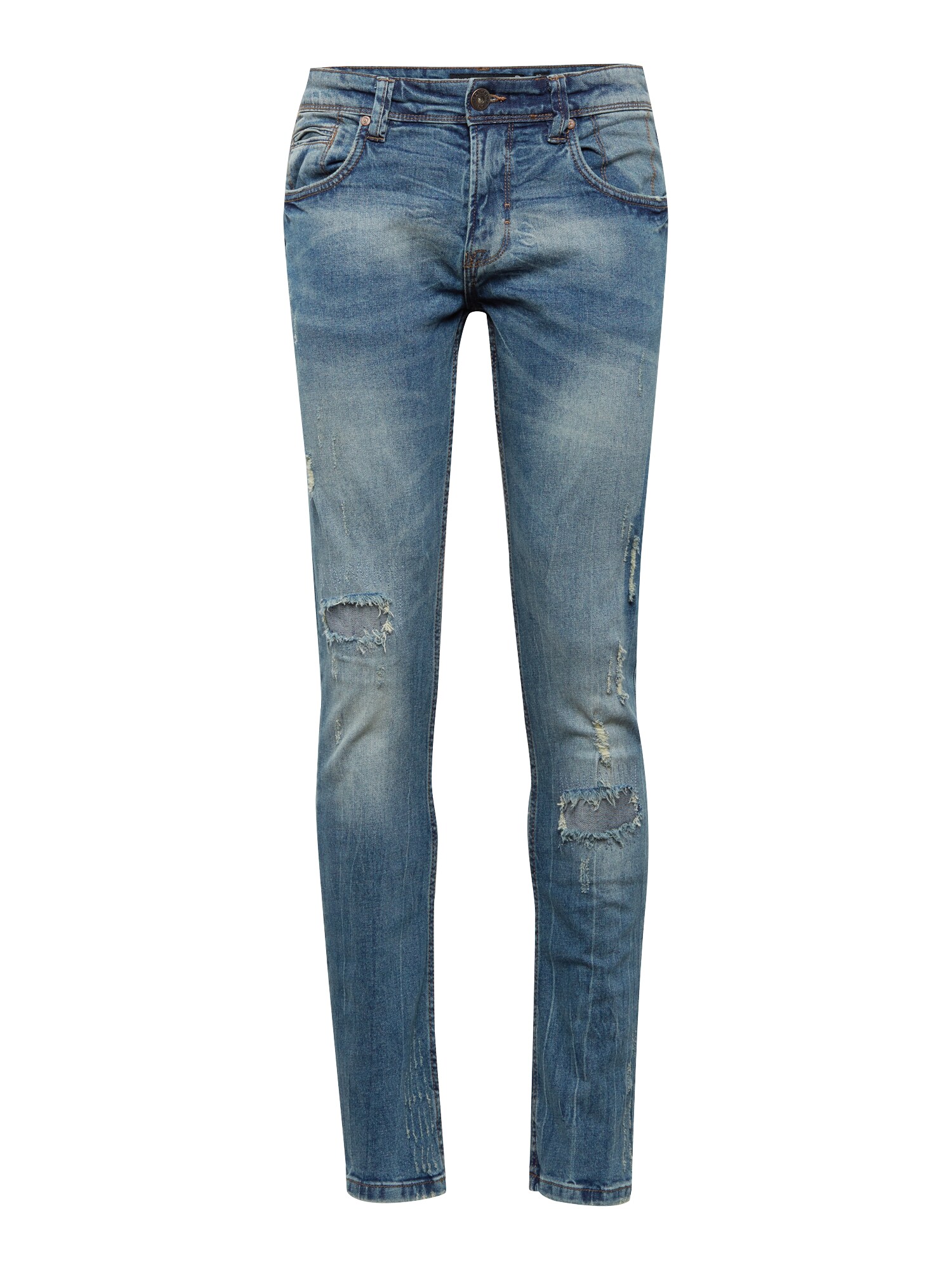 Indicode Jeans Heren Uppsala Blauw Denim indicode jeans kopen in de aanbieding