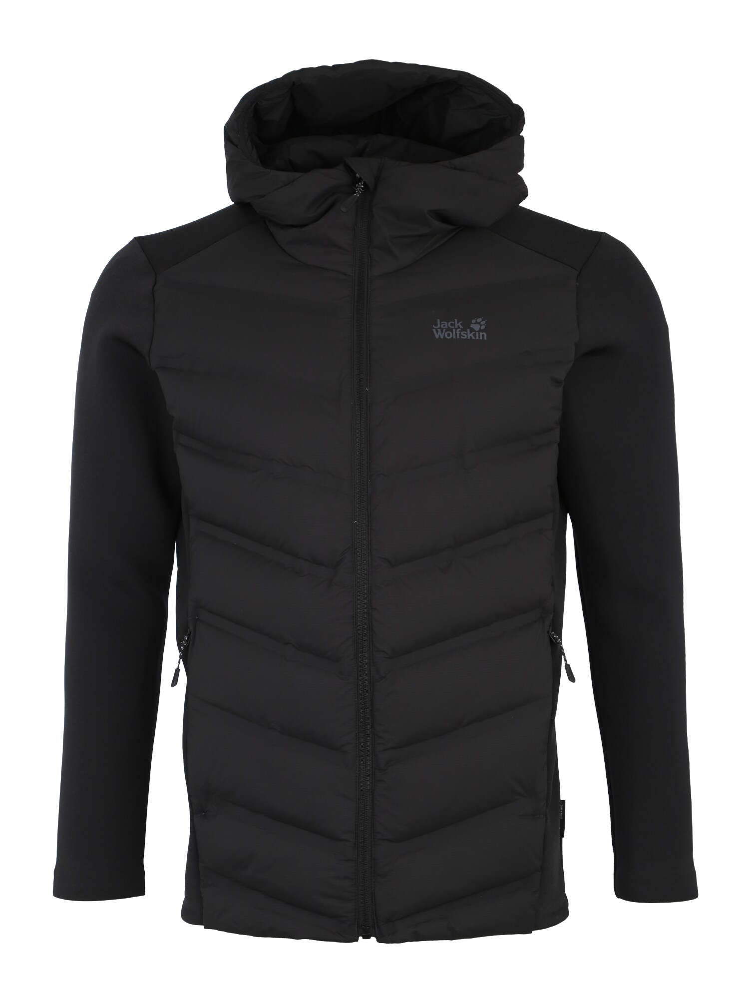 Jack Wolfskin Heren Outdoorjas Tasman Zwart jack wolfskin kopen in de aanbieding