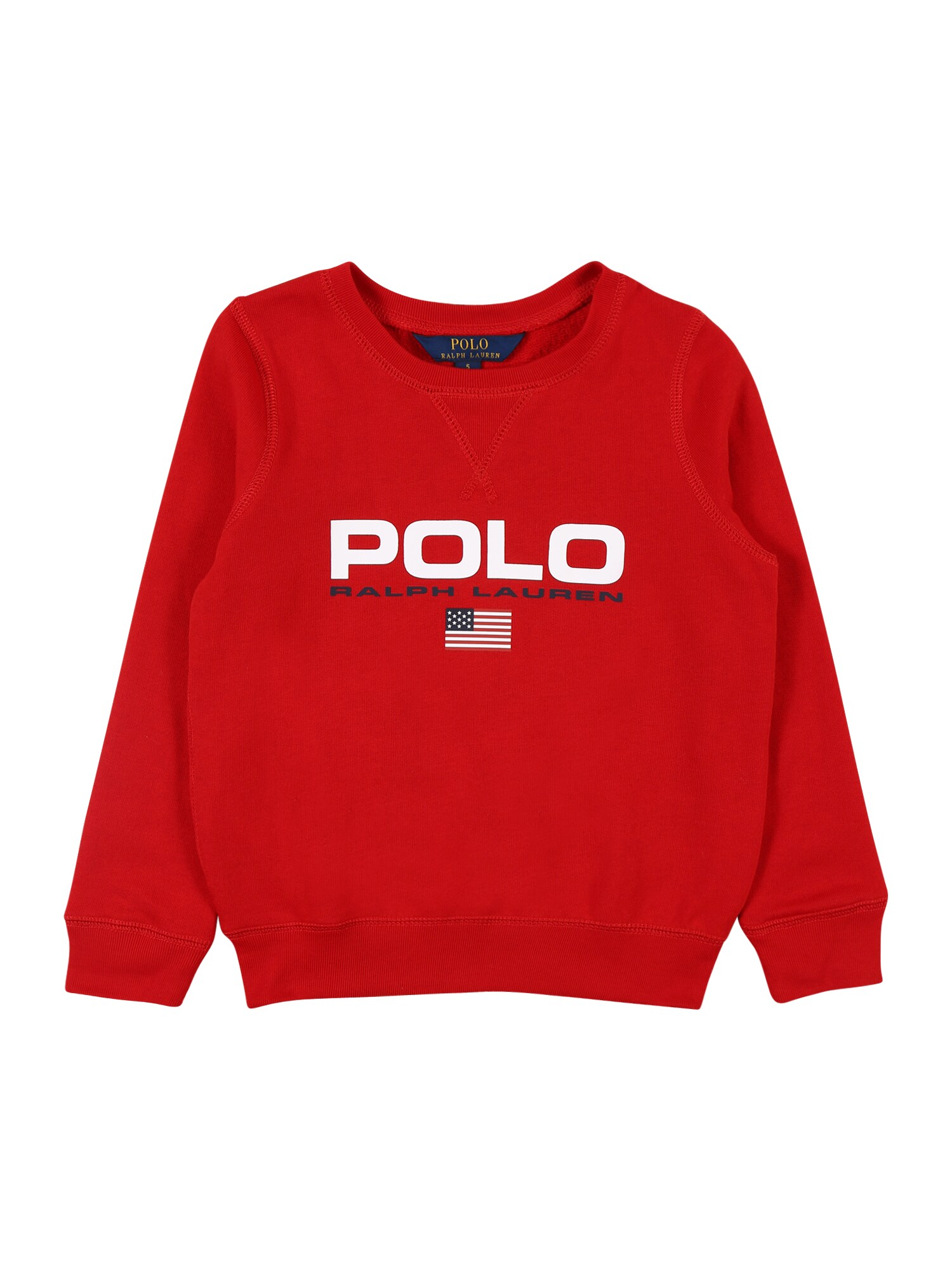 POLO RALPH LAUREN Megztinis be užsegimo  raudona