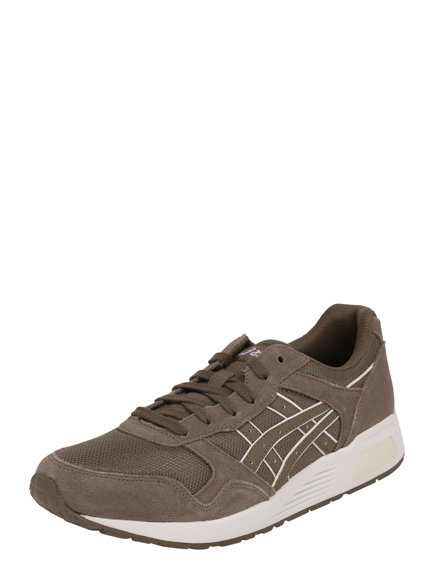 Asics Tiger Heren Sneakers Laag Lyte Trainer Taupe asics tiger kopen in de aanbieding