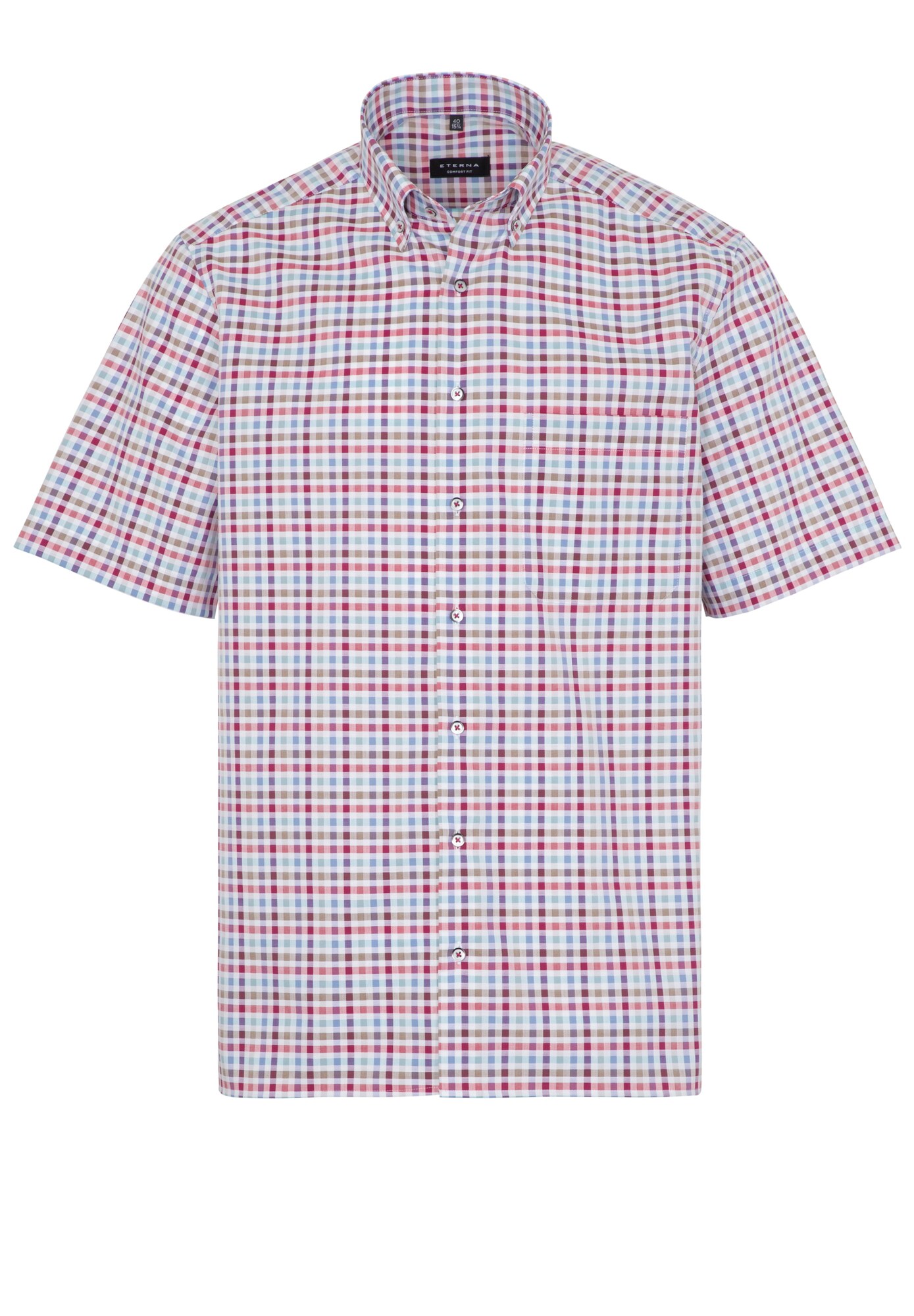 Eterna Heren Overhemd Gemengde Kleuren eterna kopen in de aanbieding