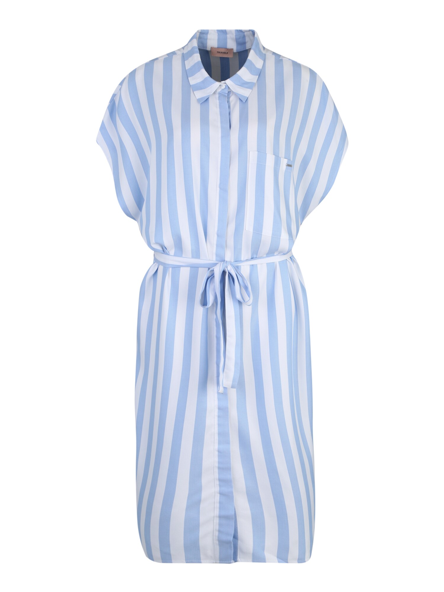 Triangle Dames Blousejurk Lichtblauw triangle kopen in de aanbieding